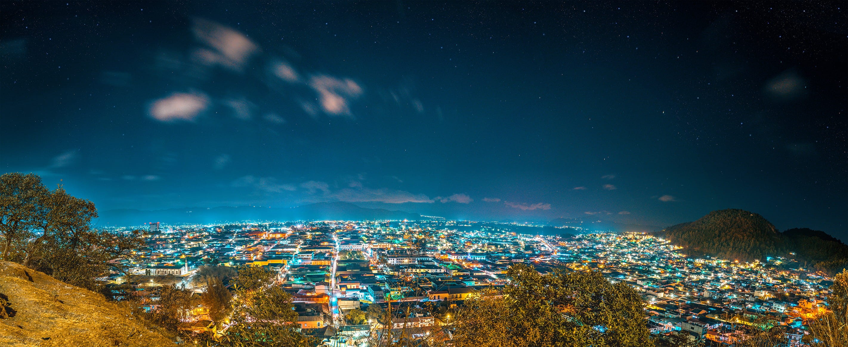 star - space, cloud - sky, erwin gonzalez, shuper chivo, prensa libre, sexto estado, architecture, night, office building exterior, luna, astronomy, building, HD Wallpaper