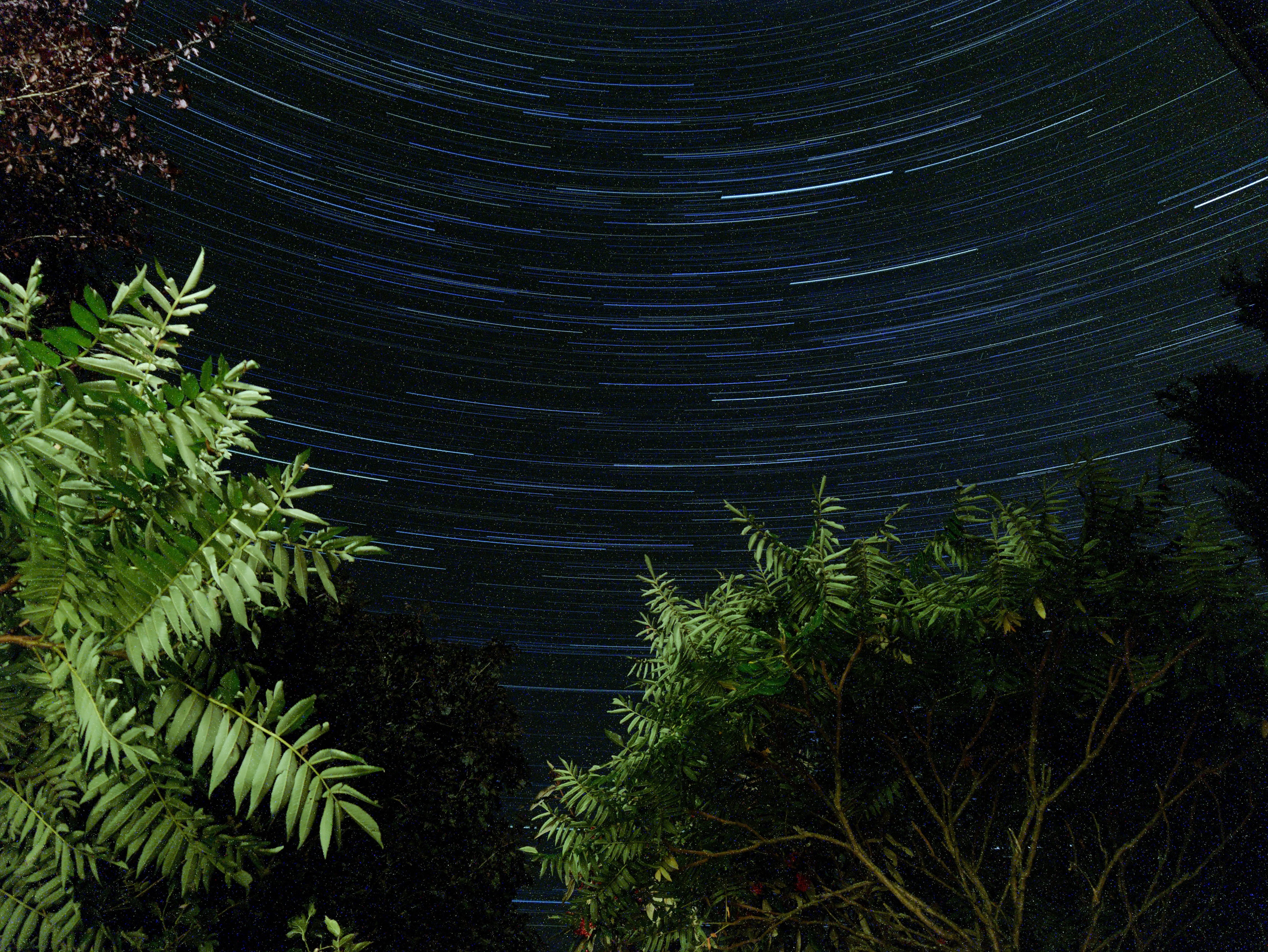 outdoors, tranquil scene, astronomy, no people, beauty in nature, night, sky, star - space, photography, green color, scenics - nature, astrophotography, HD Wallpaper