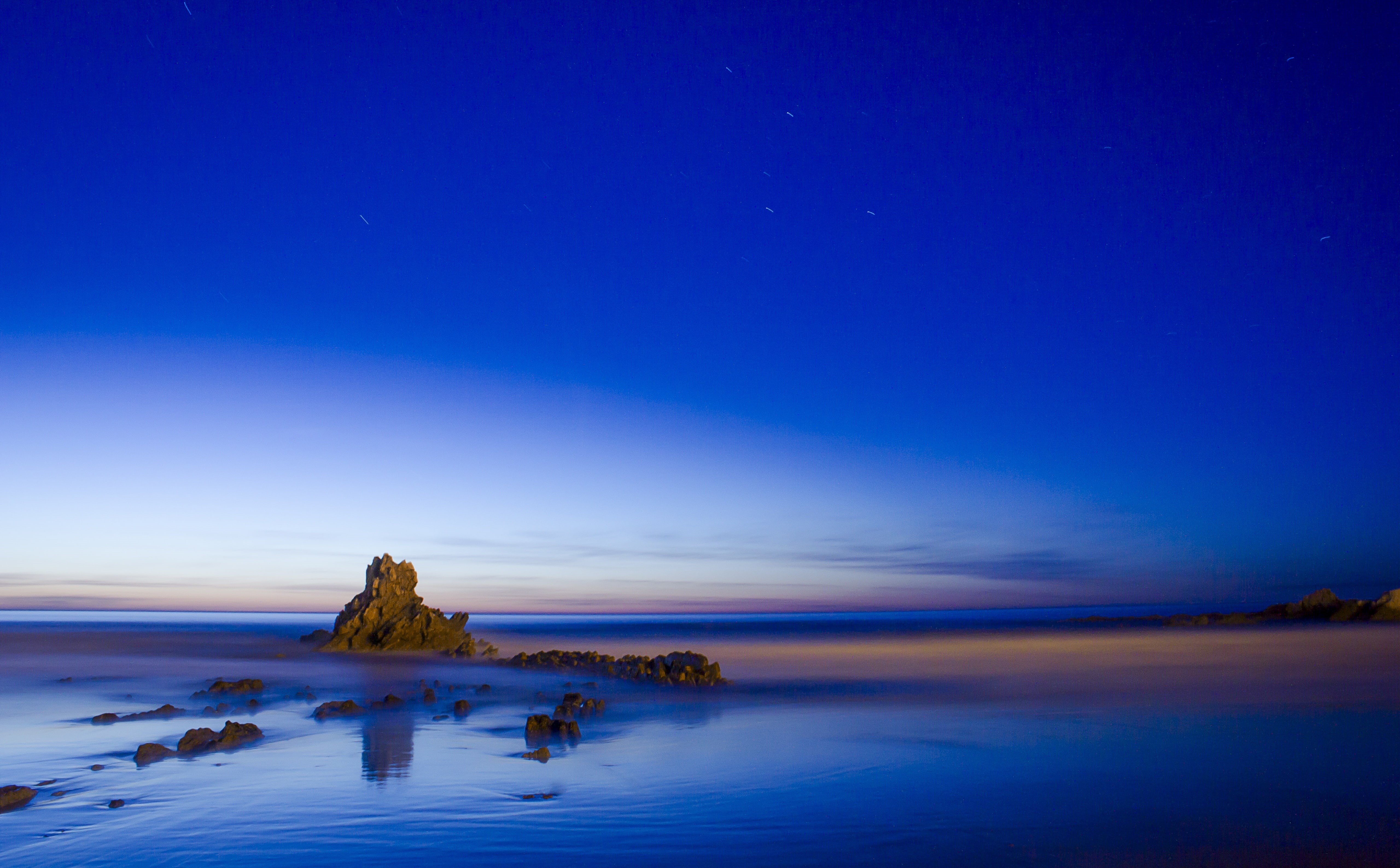 Ocean, sky, beauty in nature, land, Landscape, espana, atxabiribil, Rocks, horizon over water, larga, scenics - nature, sea, cold temperature, sopelana, HD Wallpaper