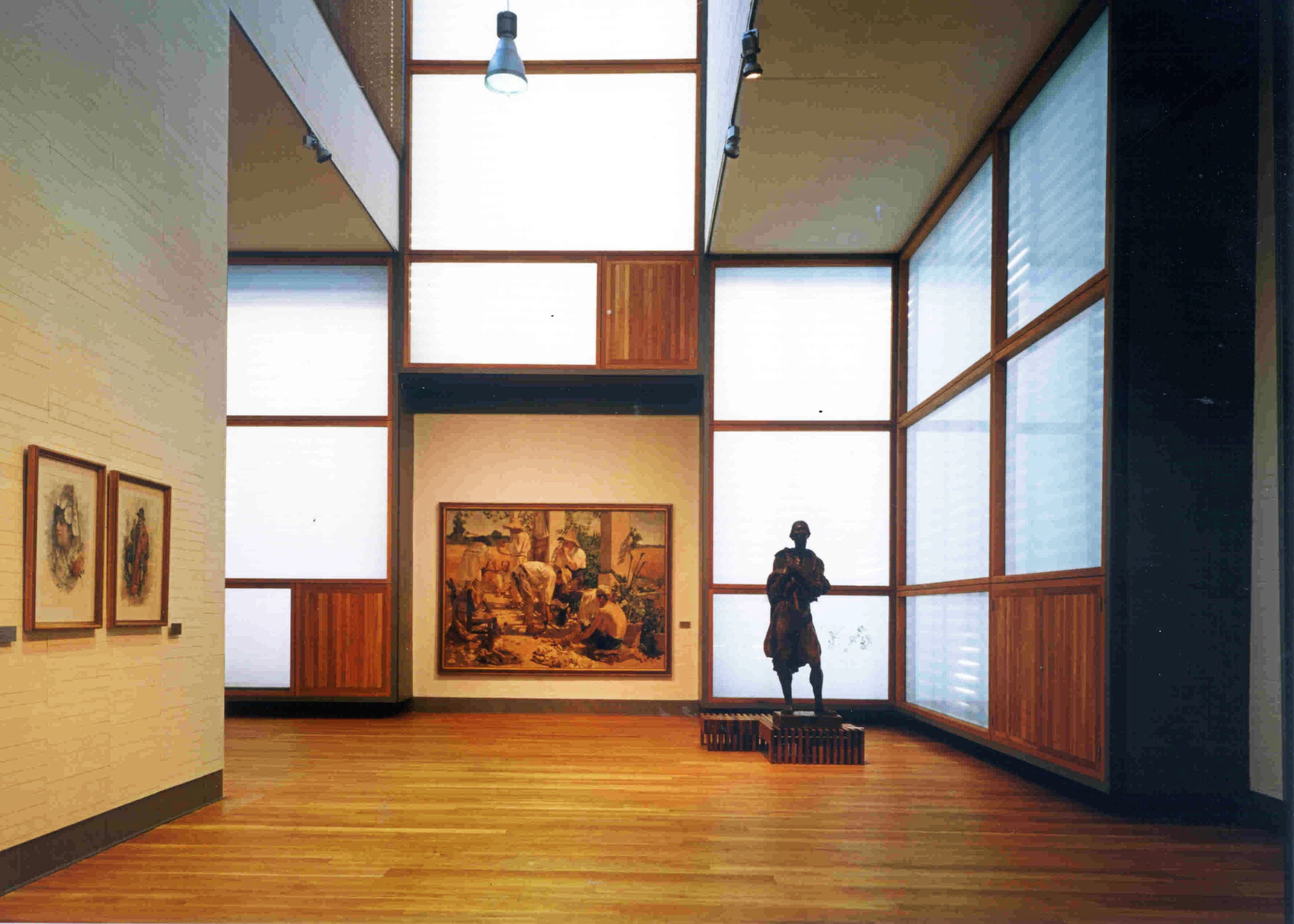 interior, exposicion, museo, 2K, arte, cuadros, HD Wallpaper