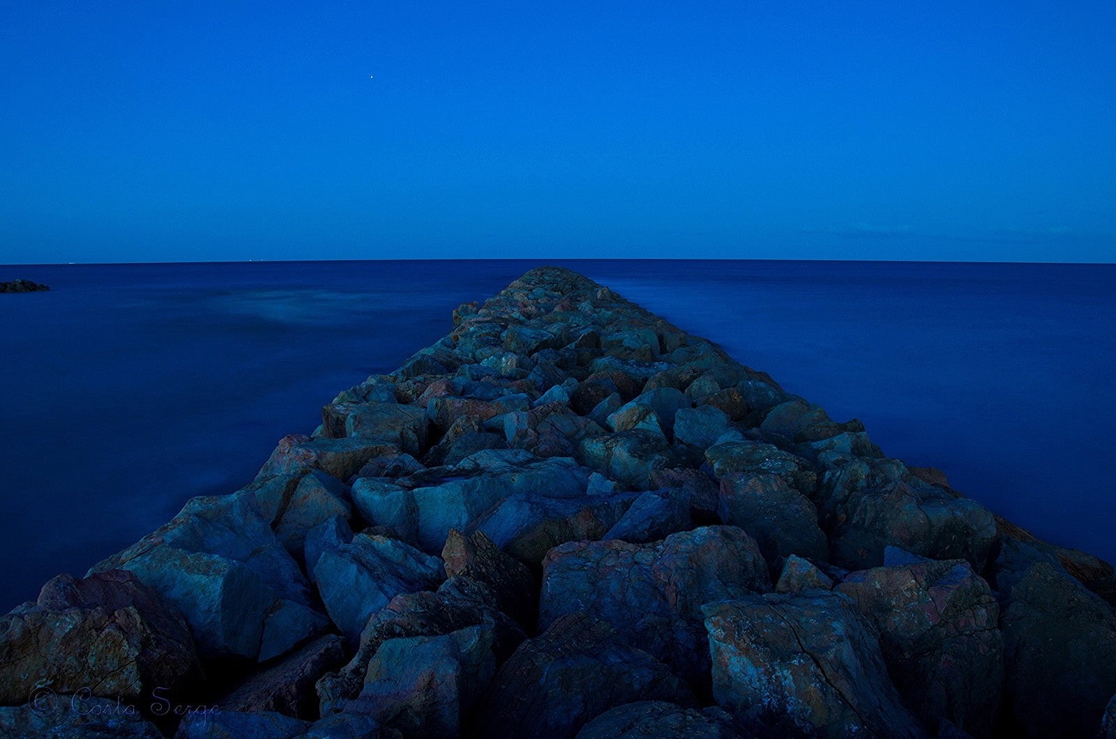 720P, embouchure, lot, mediterranean, horizon, nuit, cold, agua, long exposure, la, couleur, coastline, méditerranée, water, exposicion, pierres, outdoor, HD Wallpaper