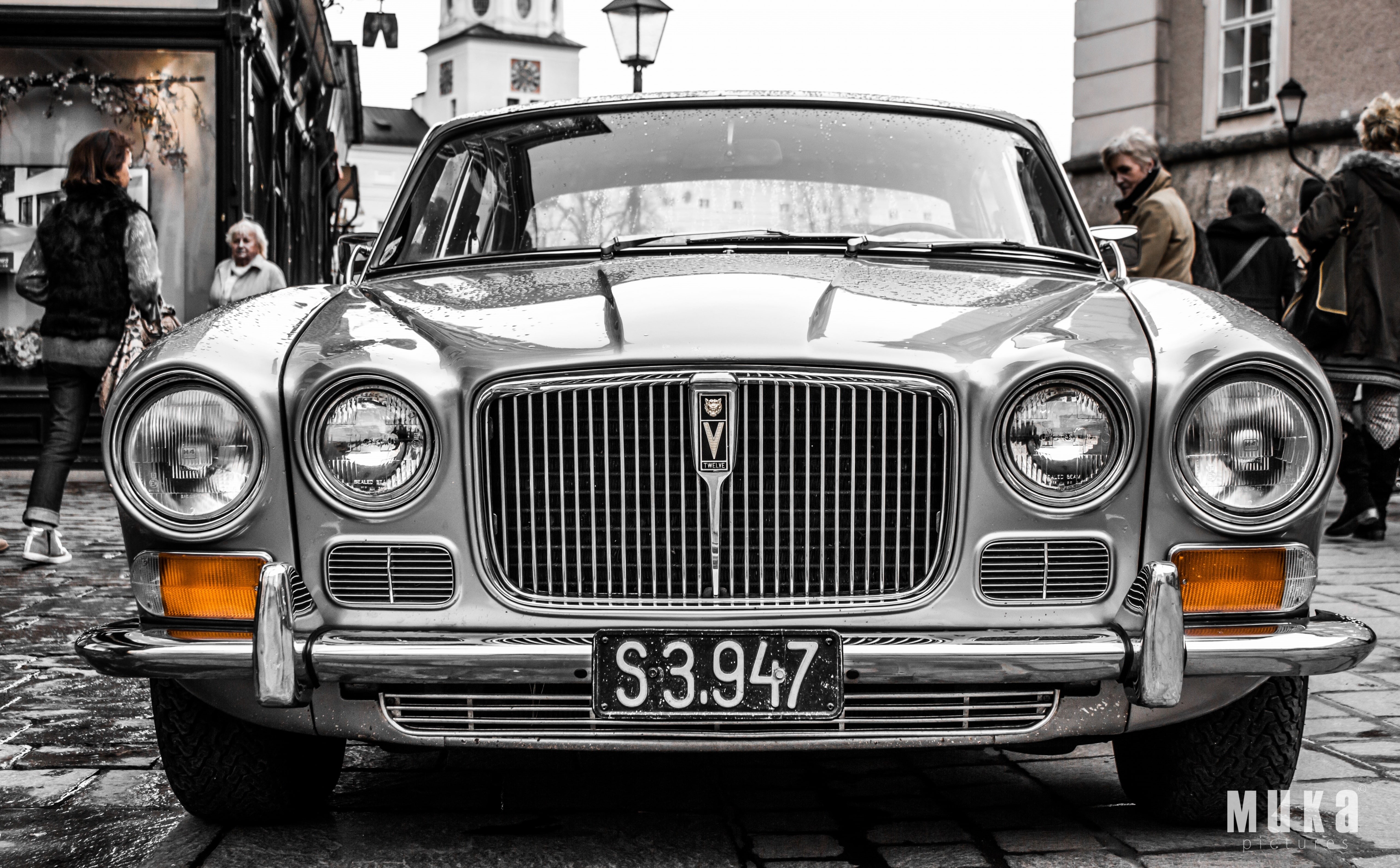 nikond5200, street, salzburg, Lightroom, Orange, motor vehicle, xj, mode of transportation, city, mukapictures, grey, built structure, luxury, Motors, desktop, HD Wallpaper