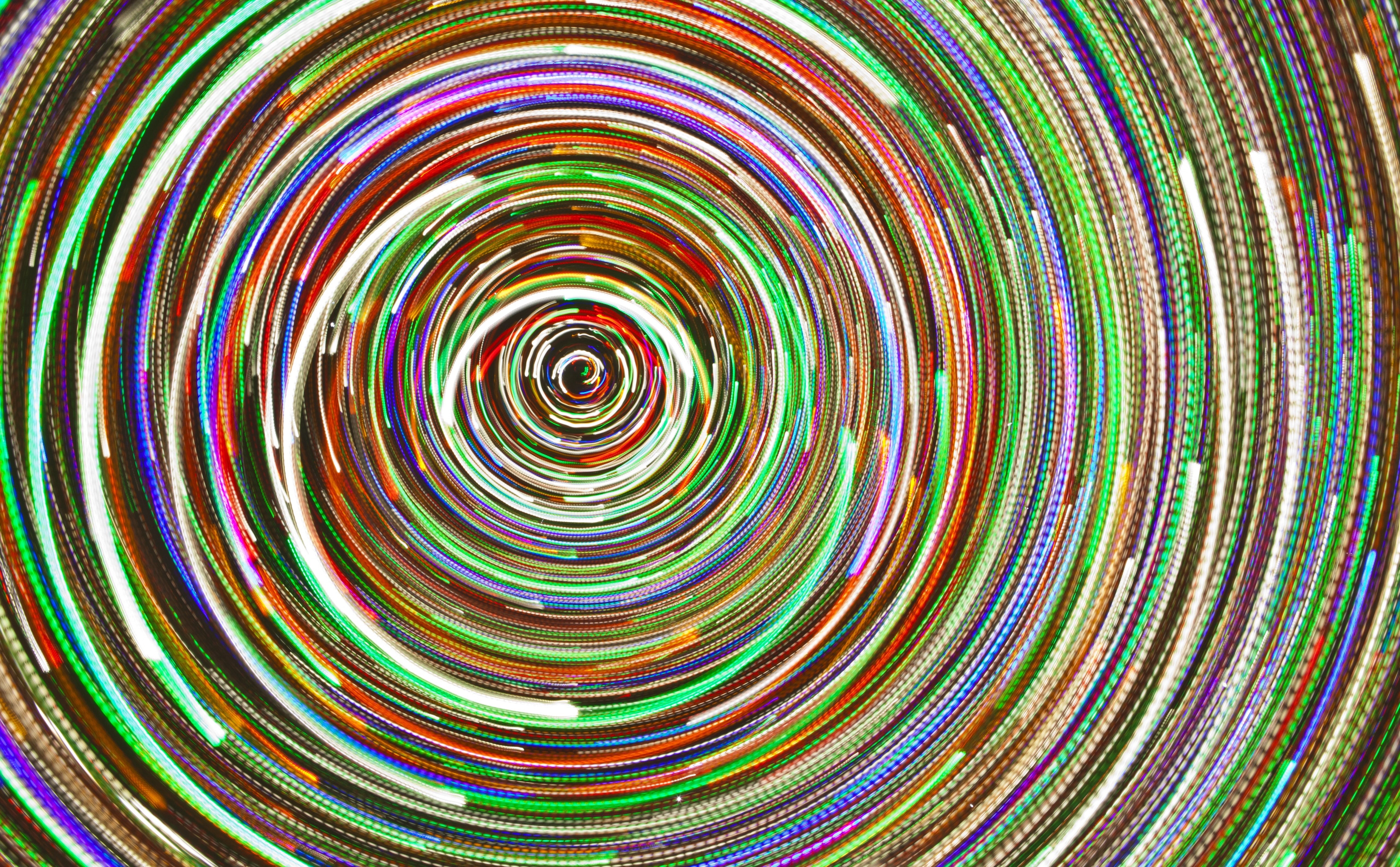 motion, Holidays, pattern, multi colored, Lights, design, creativity, longexposure, indoors, tree, full frame, Christmas, light, abstract backgrounds, psychedelic, HD Wallpaper