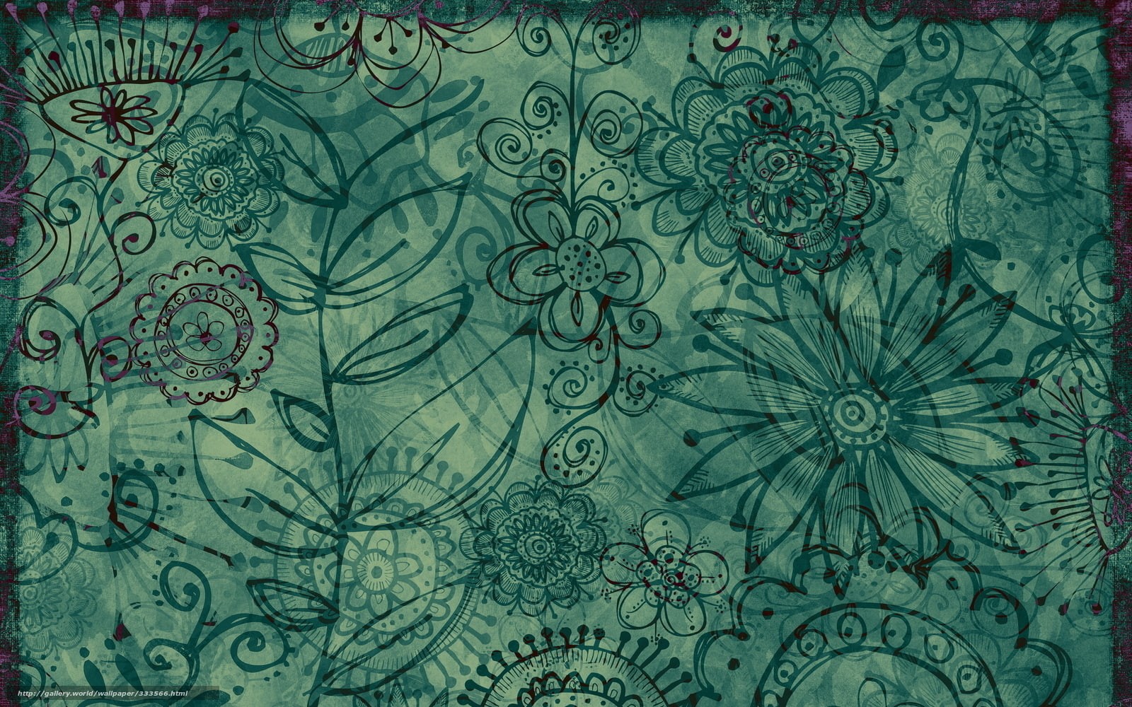 720P, flores, textura, abstracto, azul, fondo, HD Wallpaper