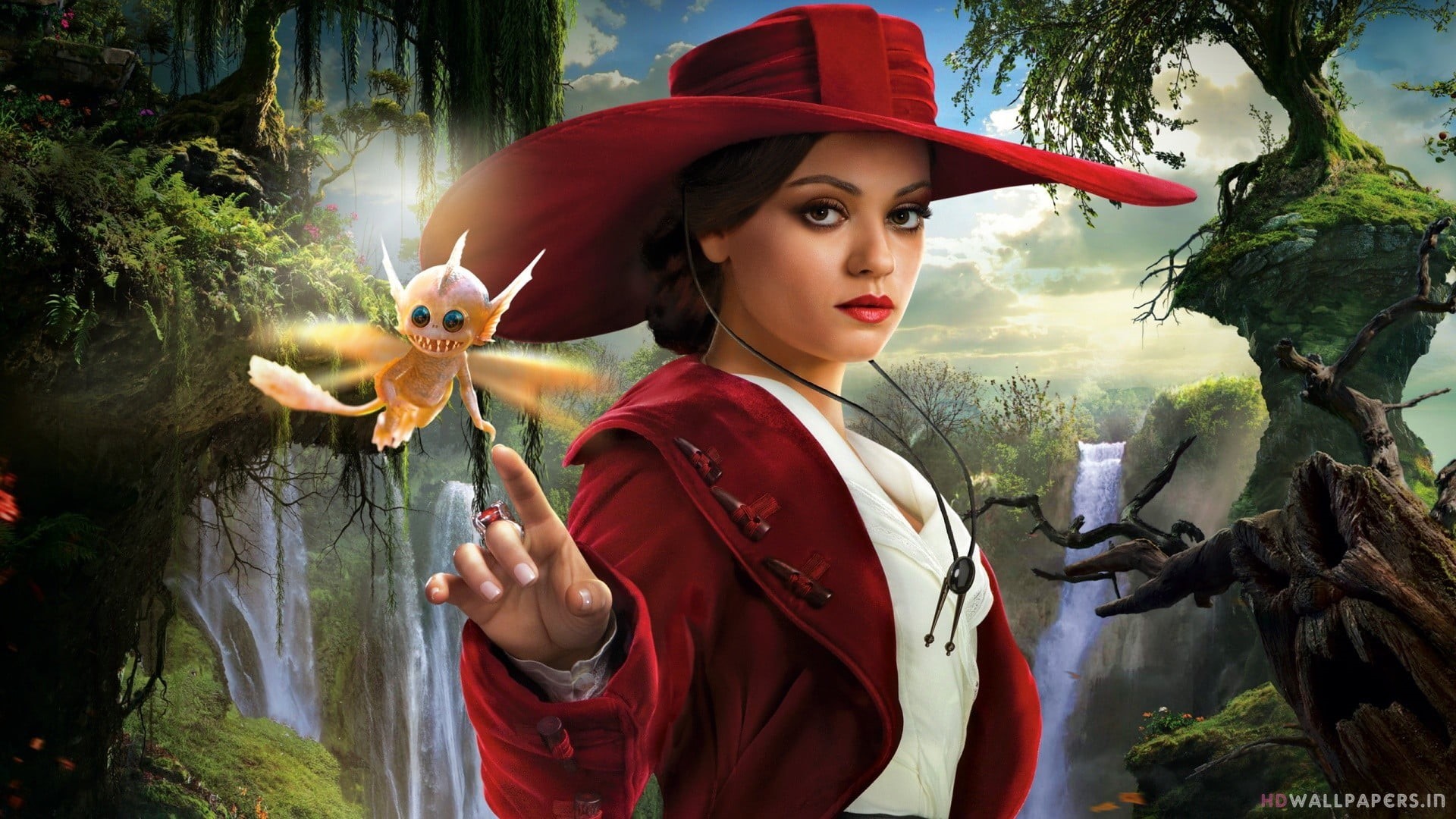 beauty, Mila Kunis, one person, tree, young women, movies, standing, wearing, nature, fashion, women, sun, clothing, hat, woman, outdoors, beautiful woman, HD Wallpaper