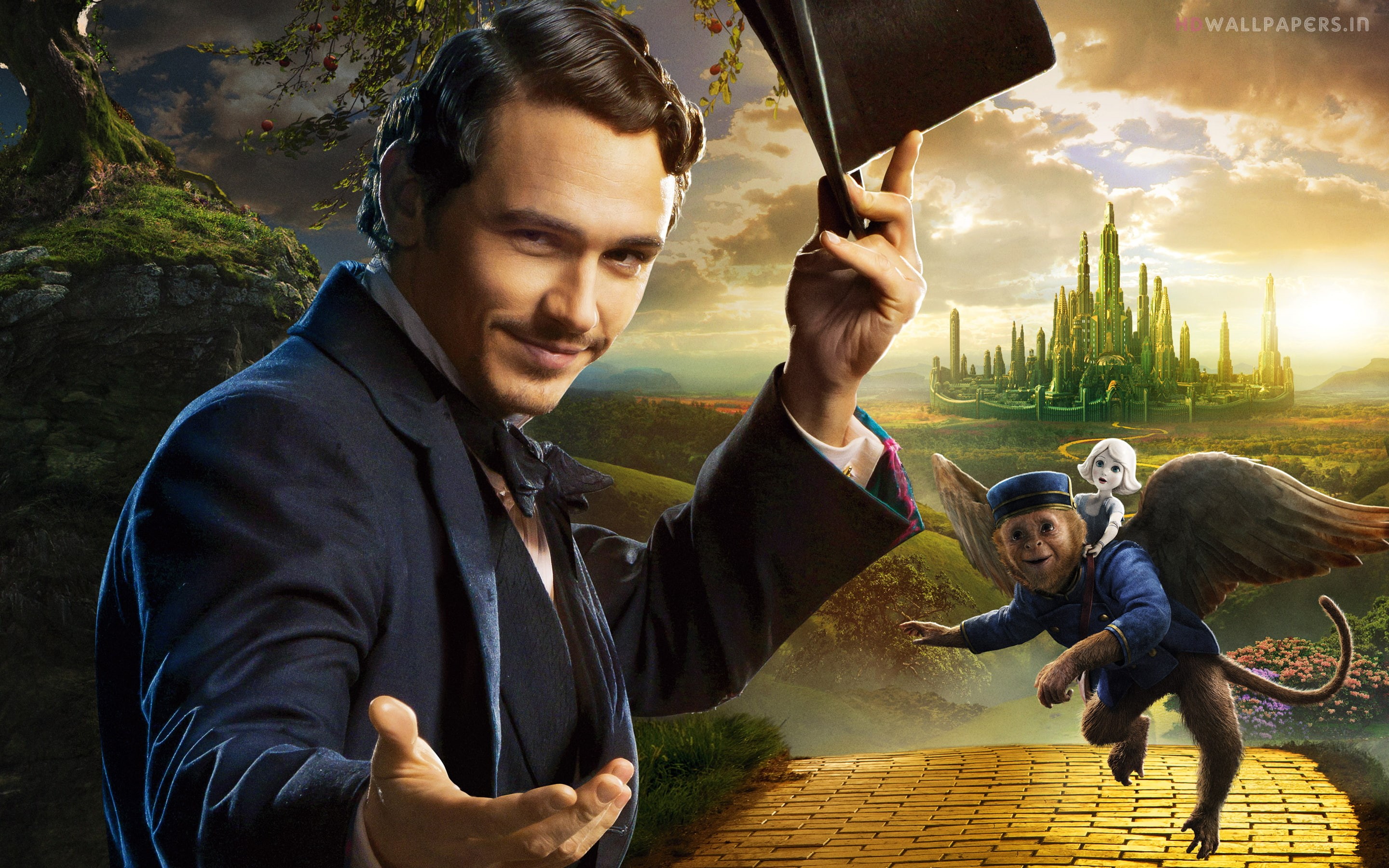 oz, franco, james, 2K, great, powerful, HD Wallpaper