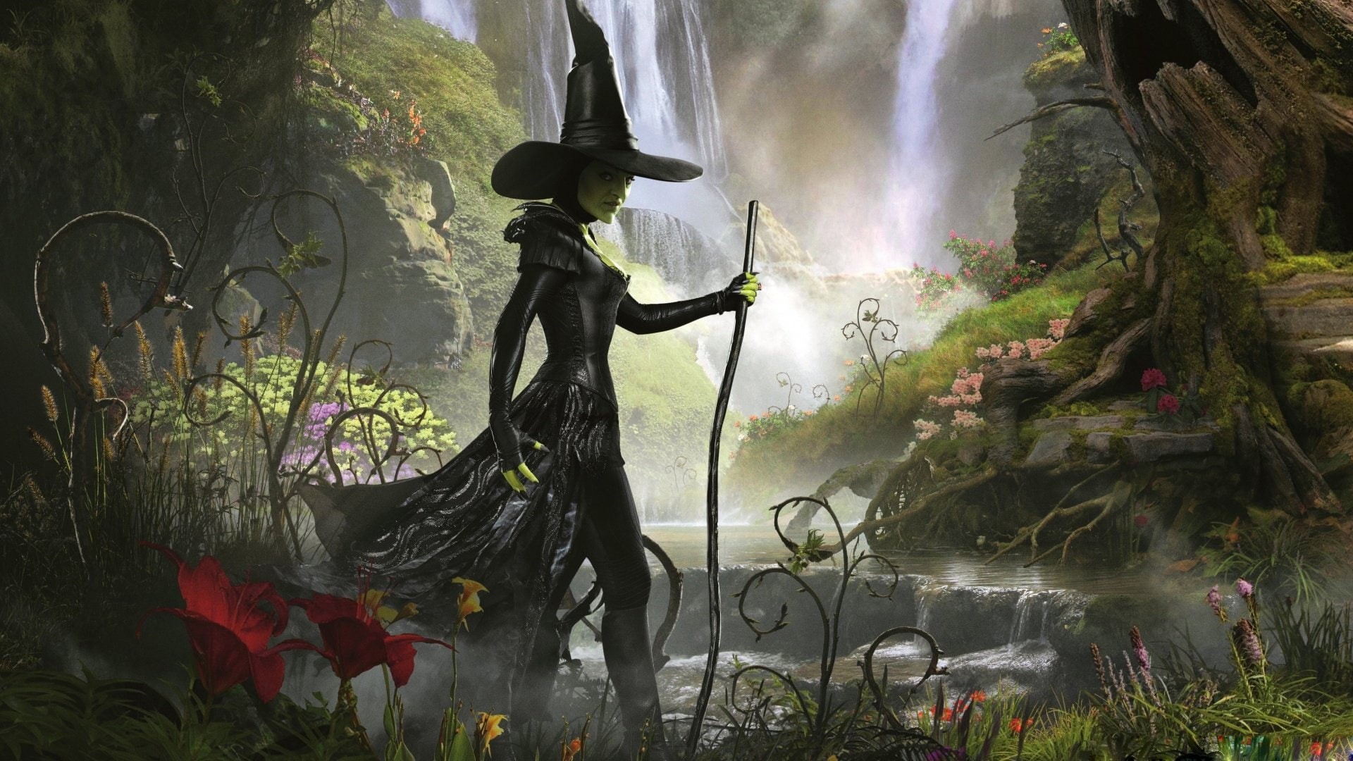 no people, 1080P, outdoors, Wicked, park, flower, sculpture, the, beauty in nature, West, flowering plant, human representation, plant, water, Powerful, HD Wallpaper