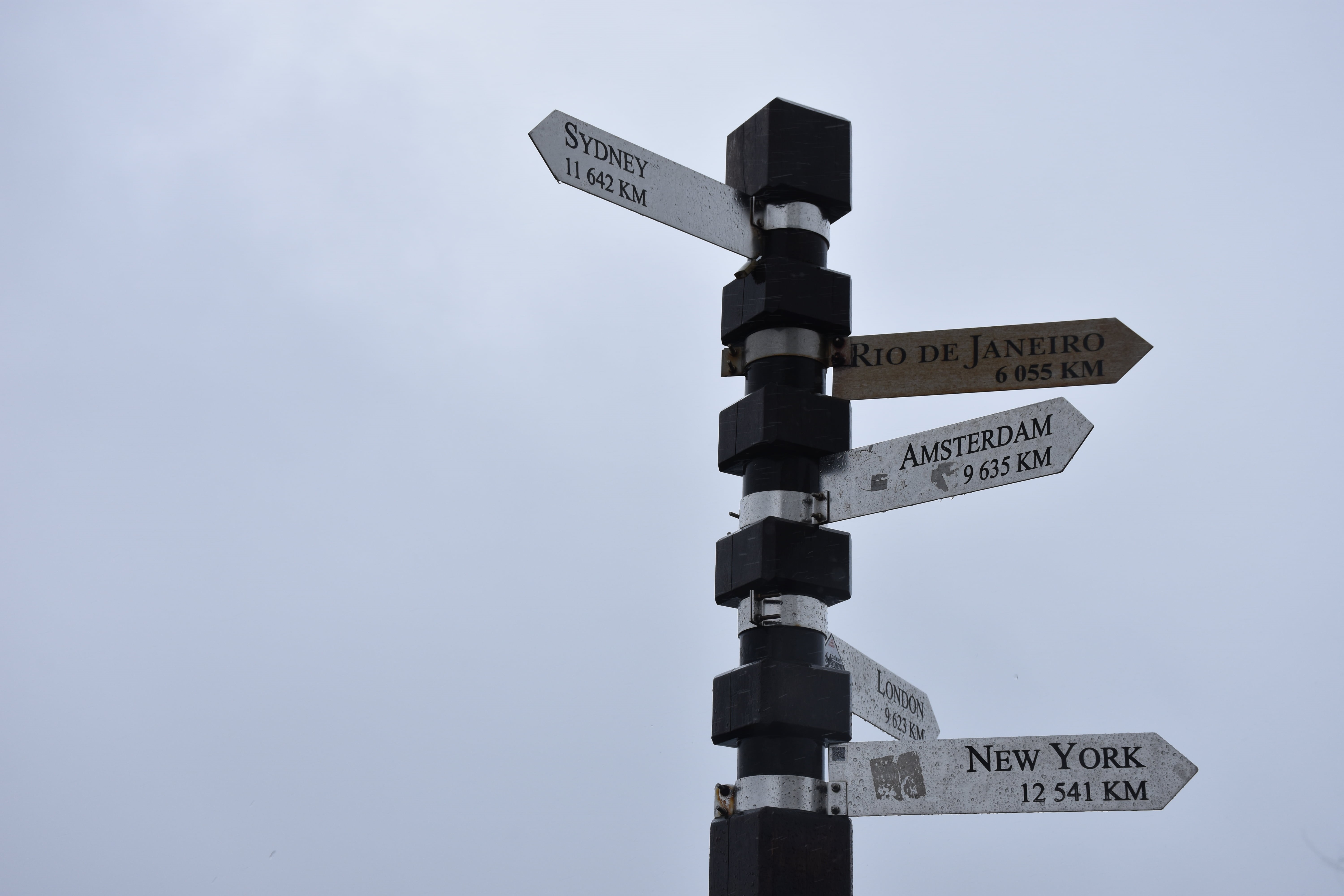 clear sky, directional sign, direction, sign, road sign, light, signs, white, nature, text, western script, Cape Point, road, Sydney, sky, no people, assorted, HD Wallpaper