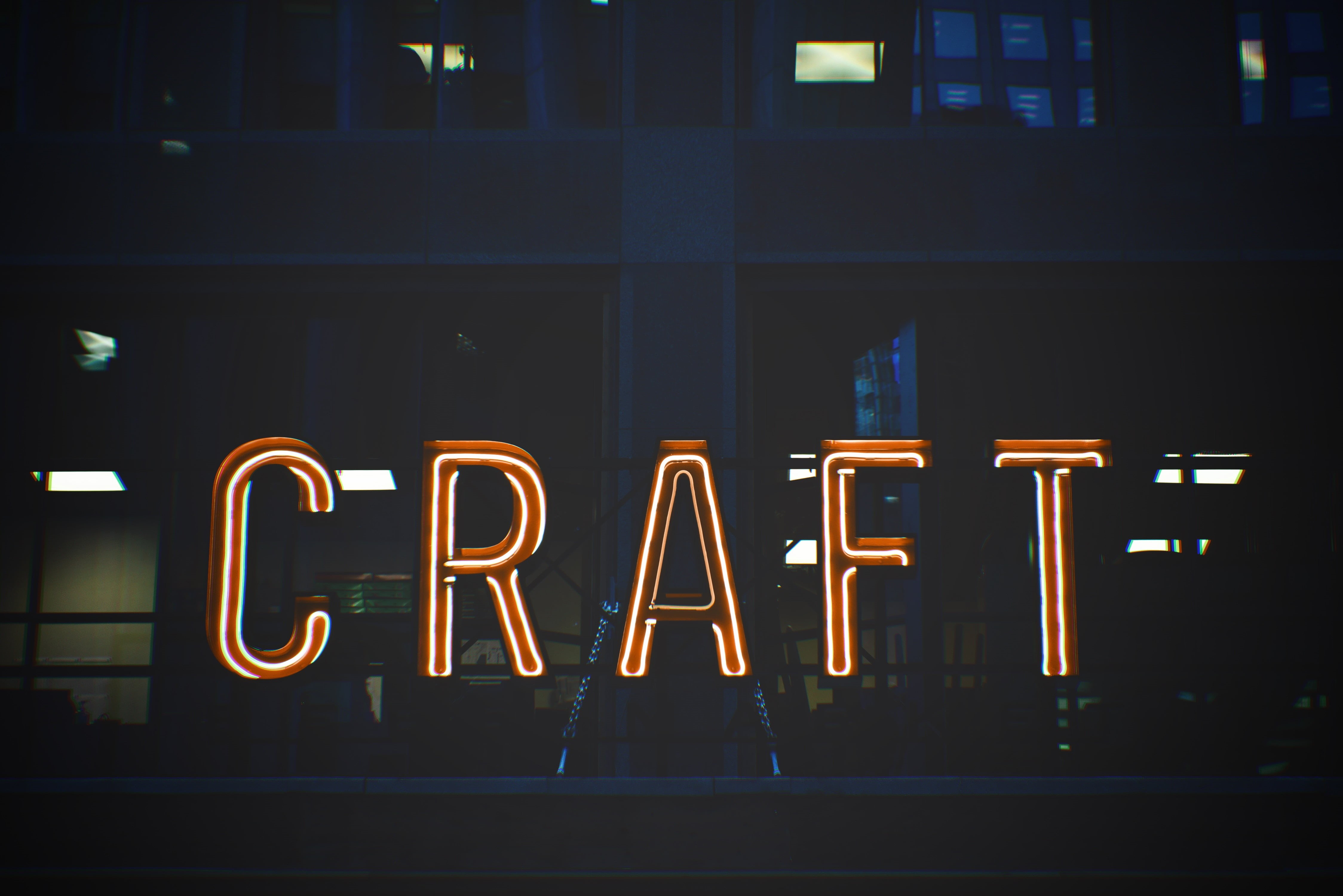 glowing, 4K, night, light - Natural Phenomenon, nightlife, neon Color, glass - material, neon Light, brown, text, information, building exterior, lighting Equipment, HD Wallpaper
