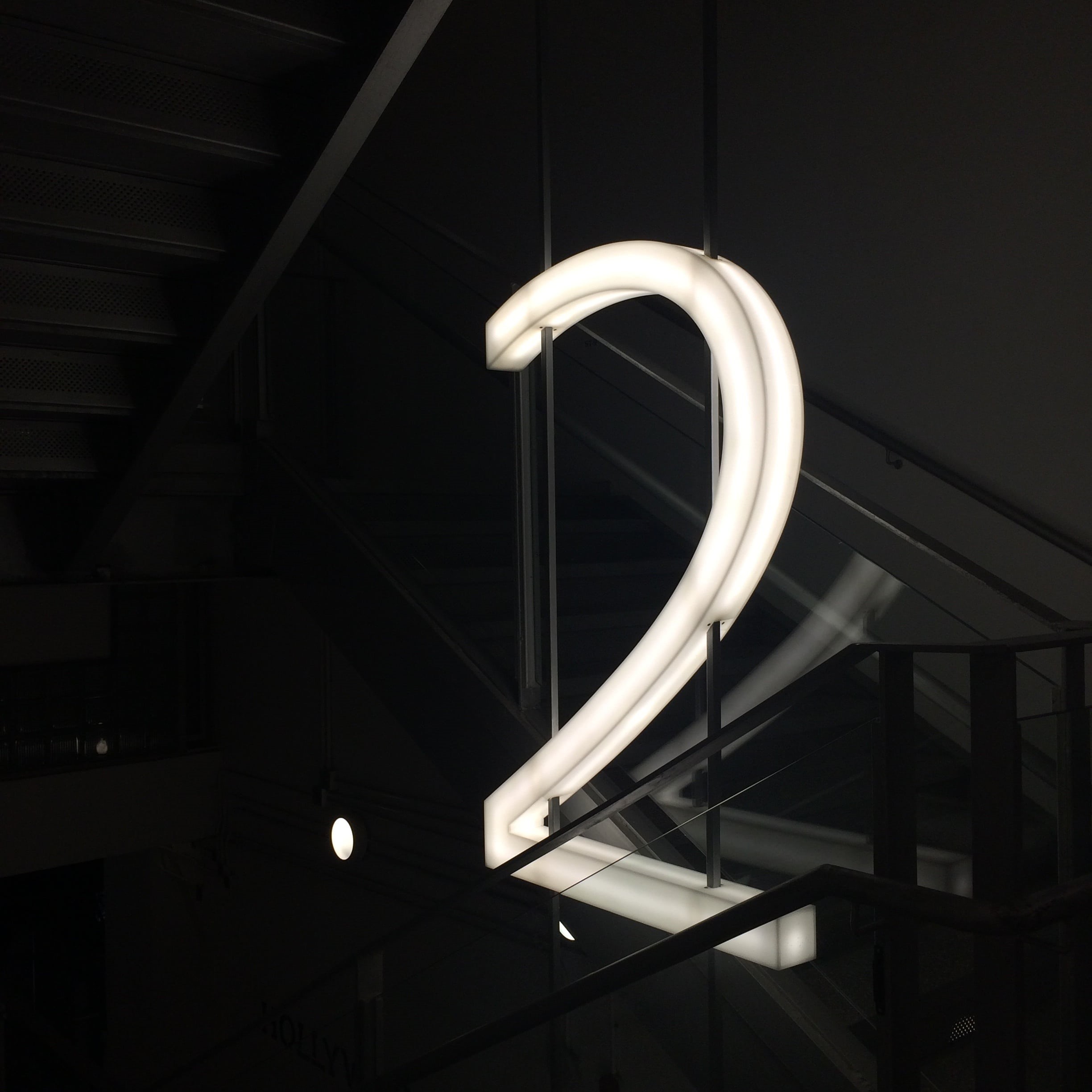 built structure, illuminated, numbers, cod, staircase, steps and staircases, spiral, modern, architecture, lighting, low angle view, signboard, metal, neon, Phone HD Wallpaper