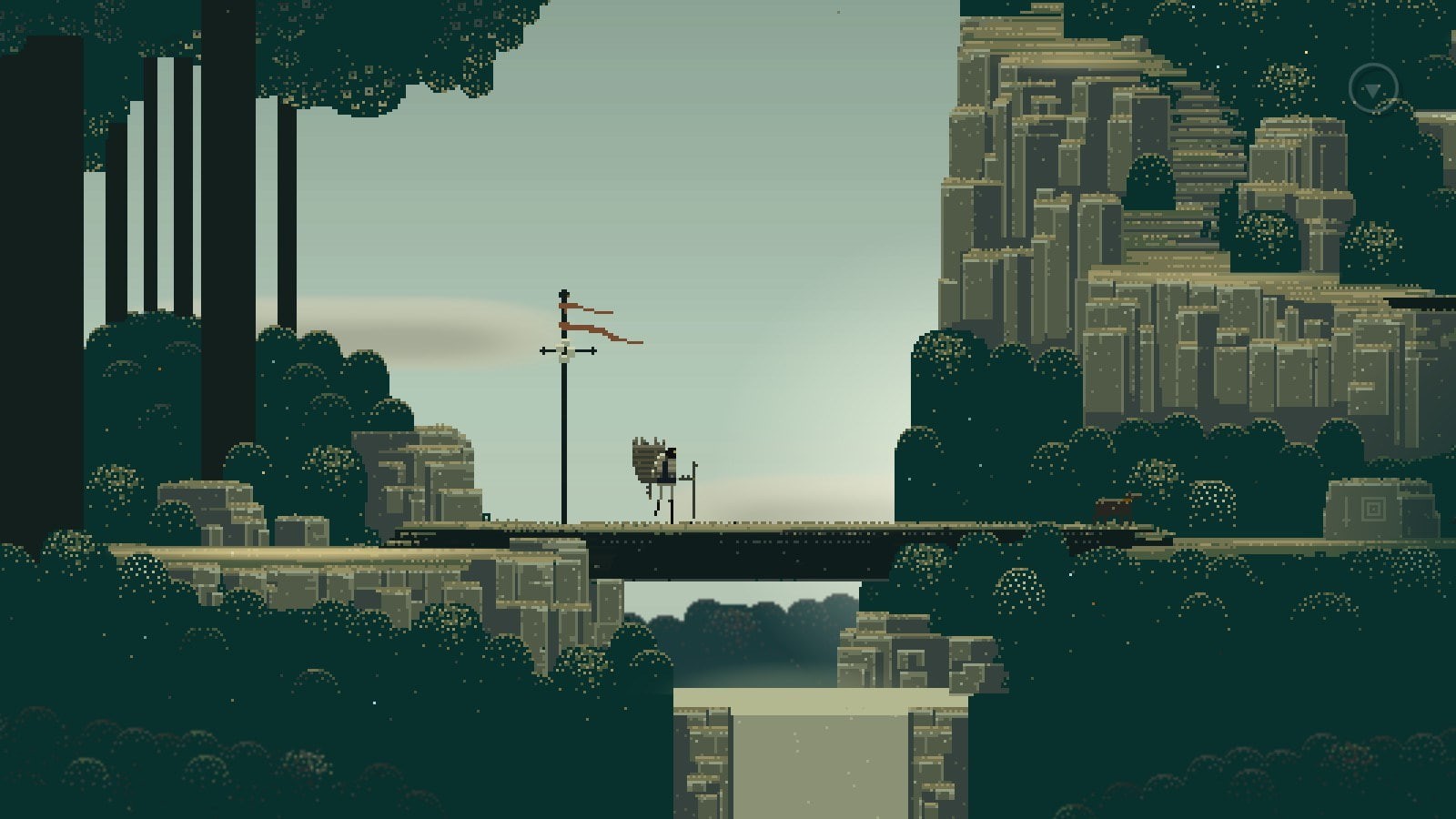 720P, superbrothers sword and sworcery, HD Wallpaper