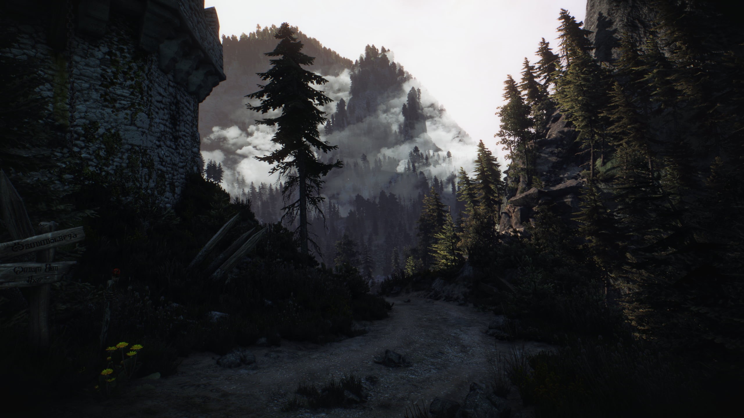 Kaer Morhen, The Witcher 3: Wild Hunt, 2K, The Witcher, HD Wallpaper