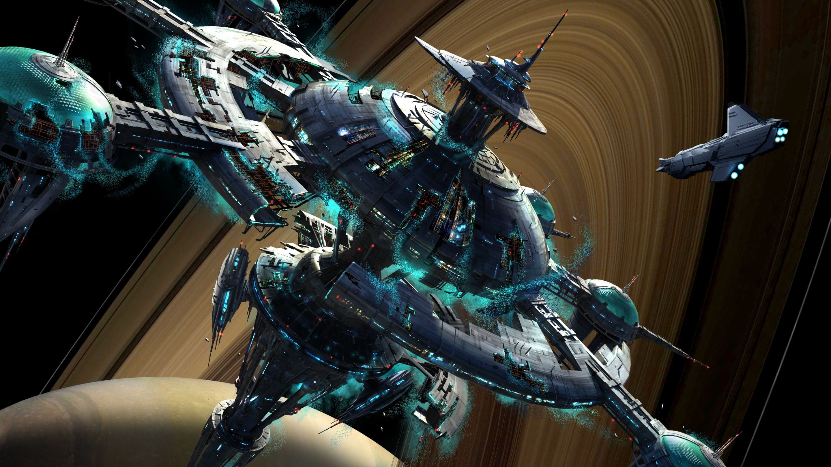 2K, HD, Citadel Station, System Shock 3, HD Wallpaper