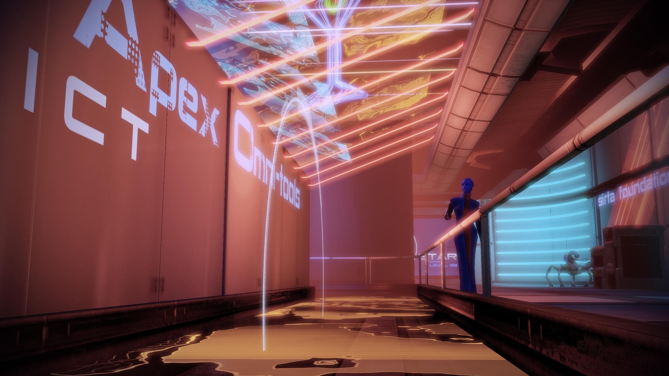 effect, 2K, citadel, mass, asari, screenshots, HD Wallpaper