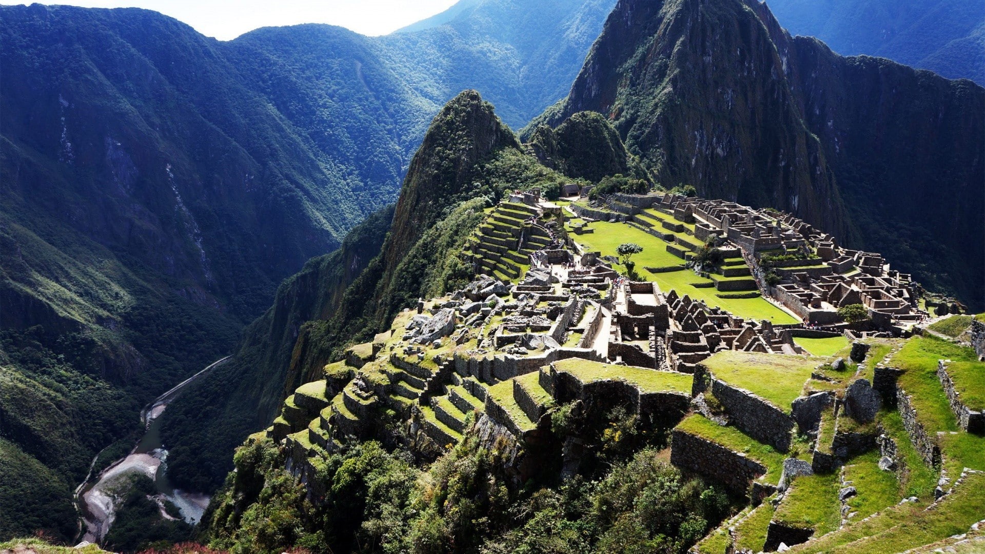 Machu Picchu, beauty in nature, no people, nature, mountains, built structure, mountain range, archaeology, the past, outdoors, travel destinations, tourism, HD Wallpaper