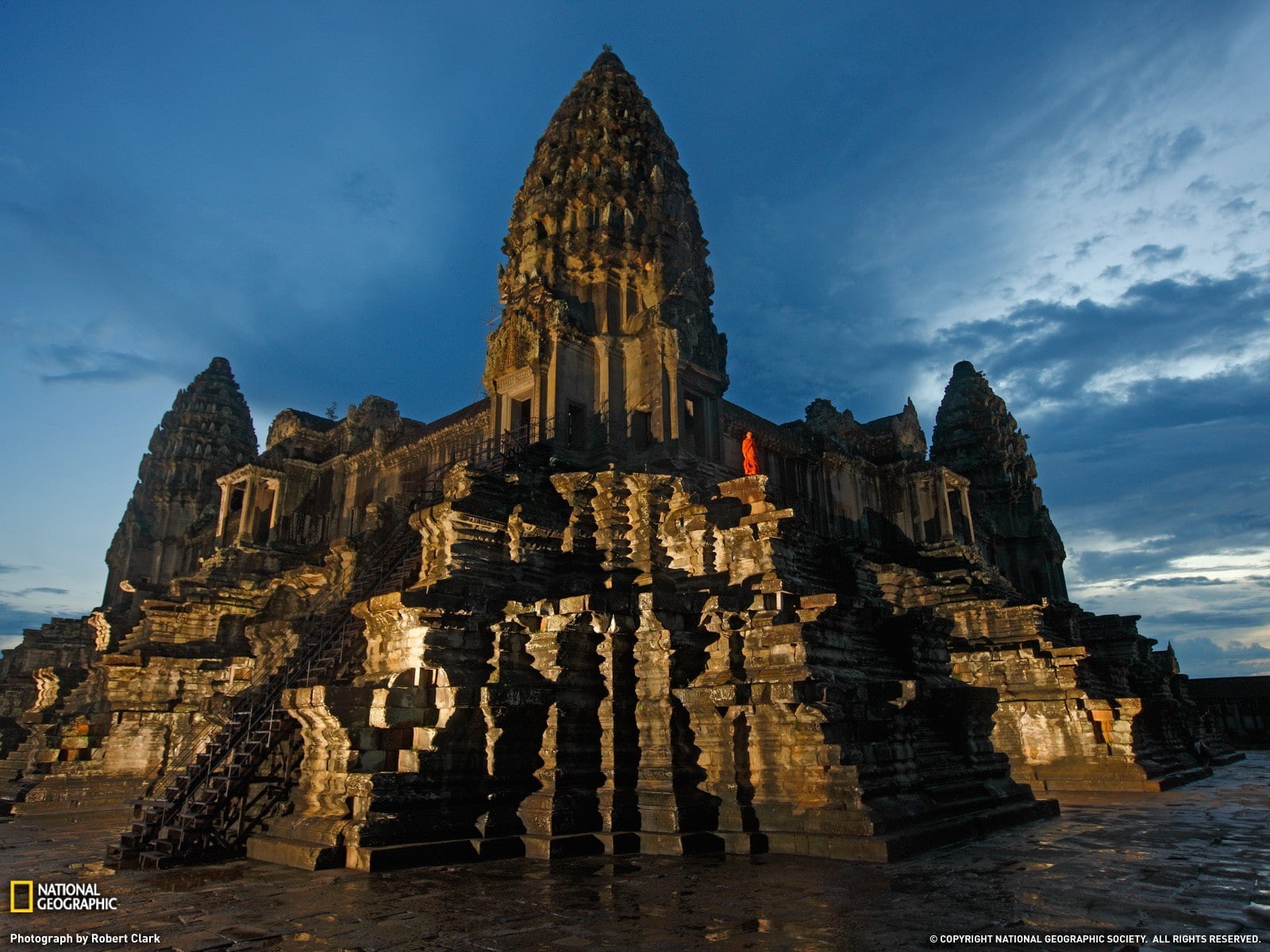 ancient civilization, building exterior, Angkor Wat, history, 720P, art and craft, spirituality, sky, religion, travel destinations, outdoors, architecture, HD Wallpaper