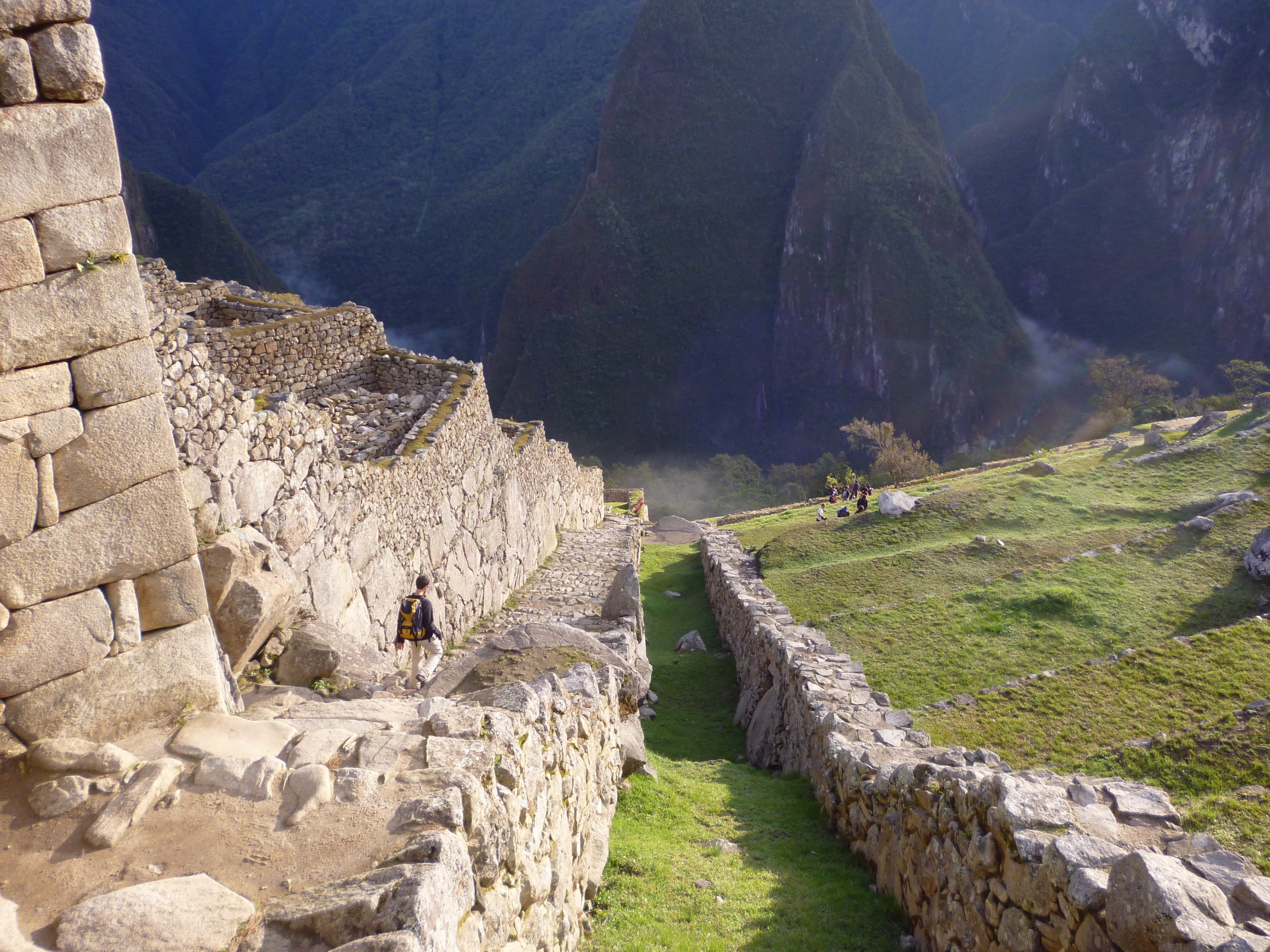 rock - object, south American Culture, scenics - nature, day, tourism, cuzco, flame, travel destinations, adventure, cultures, asia, travel, staircase, HD Wallpaper
