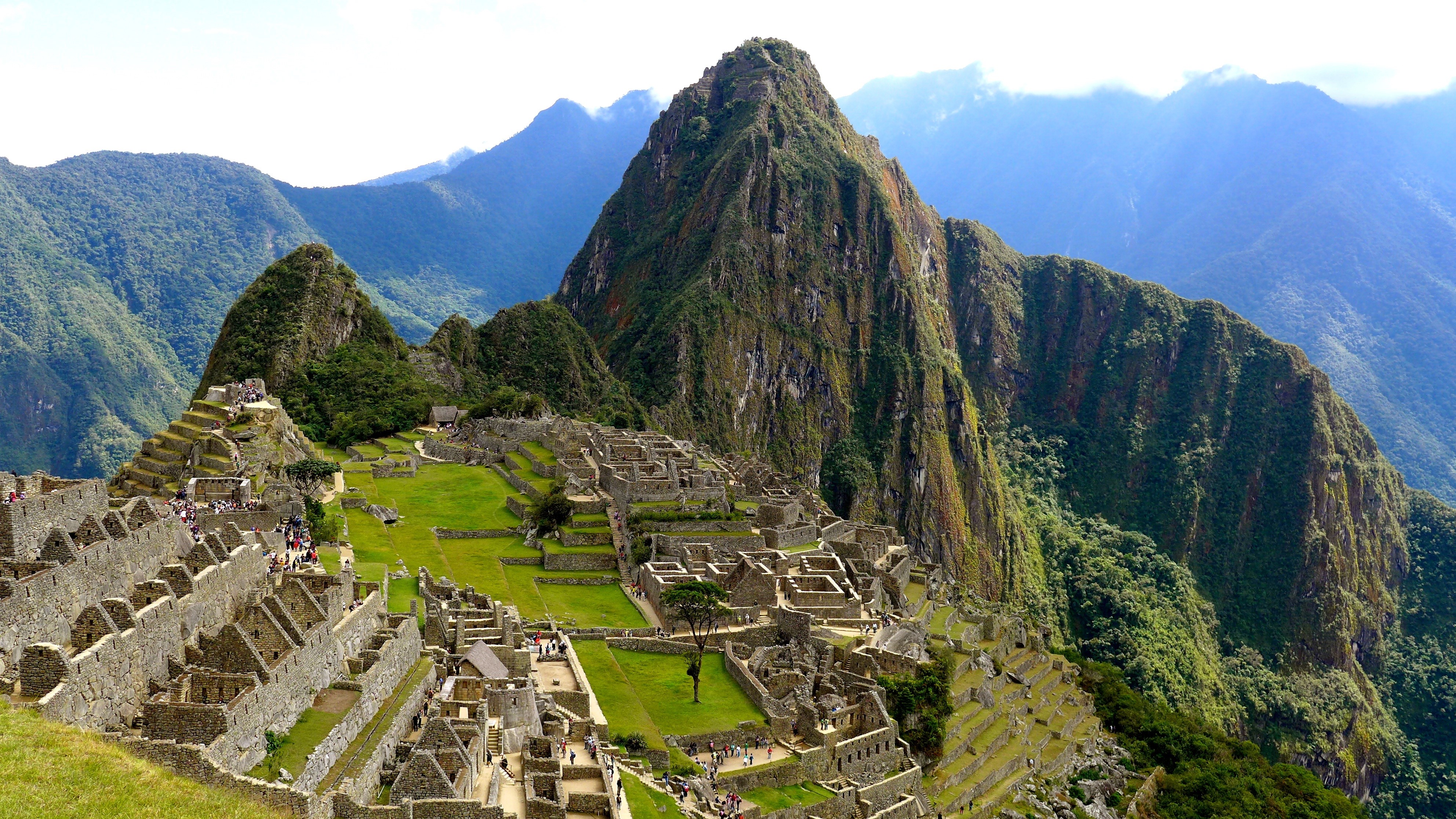 machu Picchu, travel destinations, high angle view, tranquil scene, nature, the past, latin American Civilizations, cusco City, inca, mountain peak, outdoors, HD Wallpaper