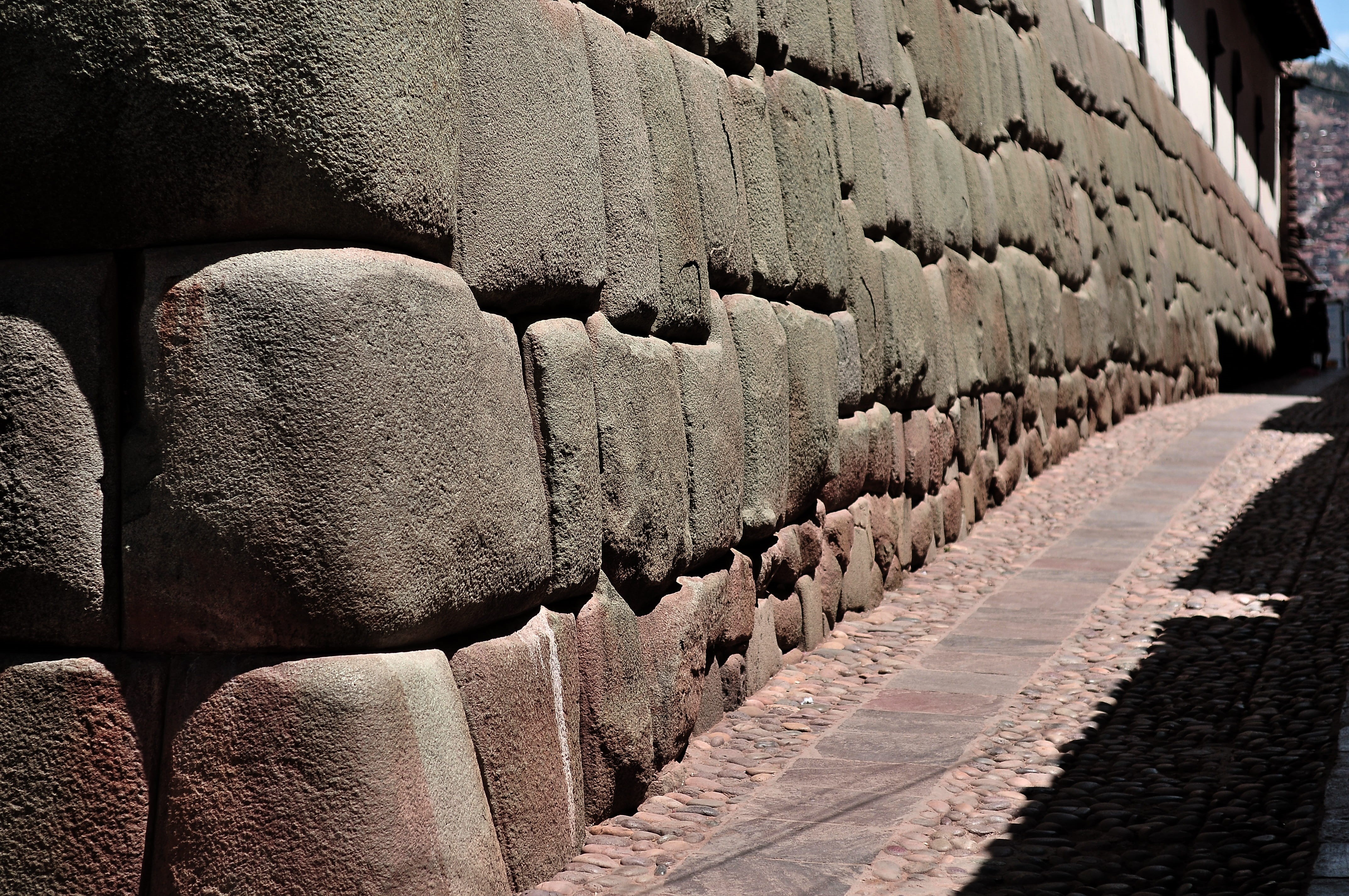 peru, no people, stones cusco, nature, arrangement, in a row, old, pattern, wall - building feature, architecture, outdoors, full frame, backgrounds, wheel, HD Wallpaper