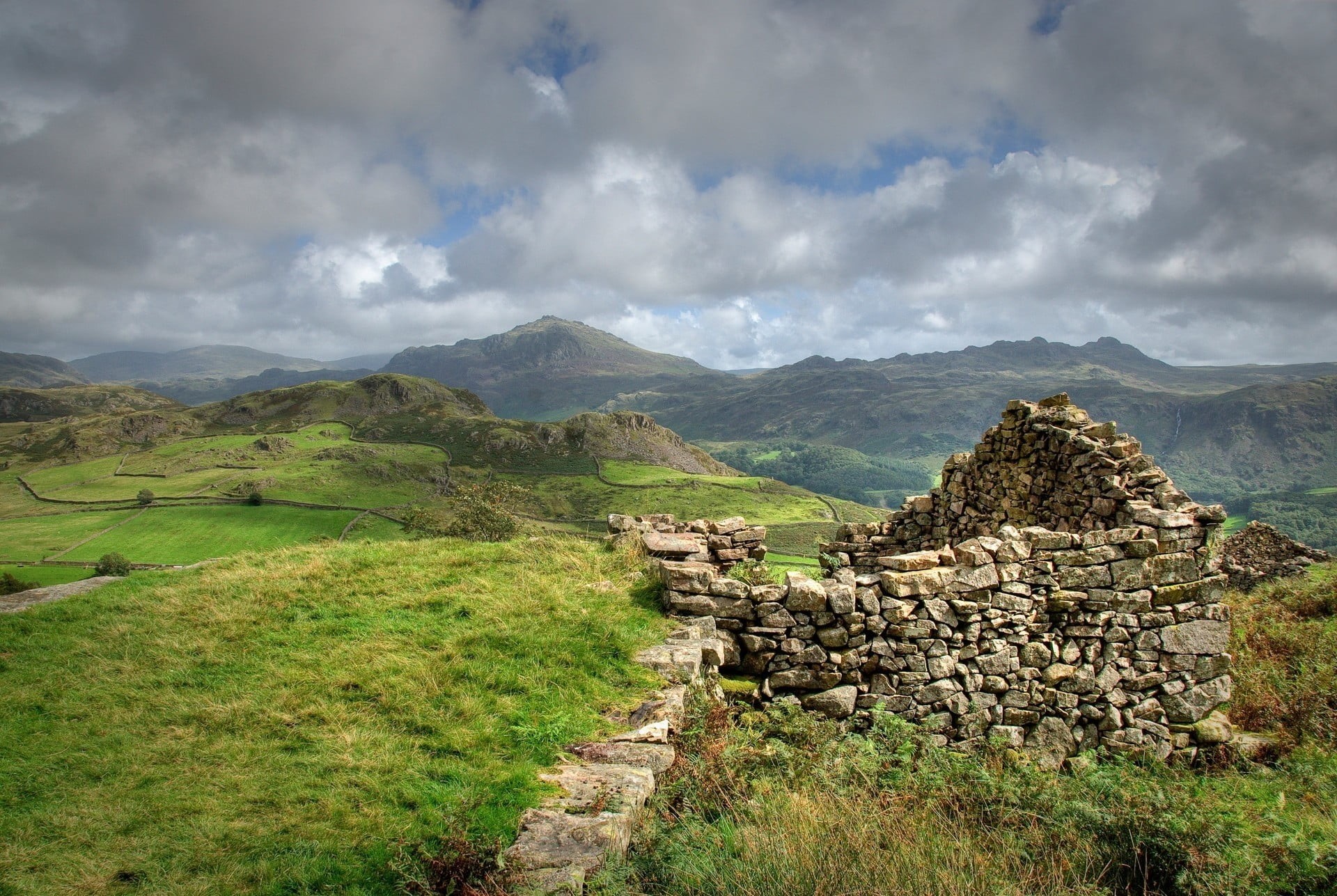 ruins, stone Material, travel, tourism, no People, landscape, famous Place, construction, meadow, day, summer, mountain, inca, archaeology, ancient, stones, HD Wallpaper