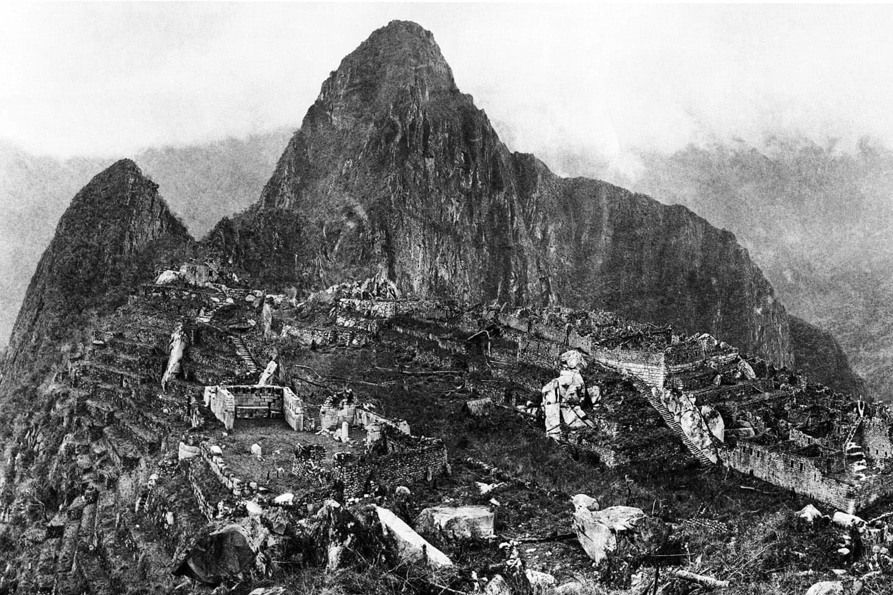 1912, travel destinations, mountain range, walls, beauty in nature, antique, eroded, picchu, engraved Image, outdoors, day, Machu Picchu, city, famous Place, HD Wallpaper