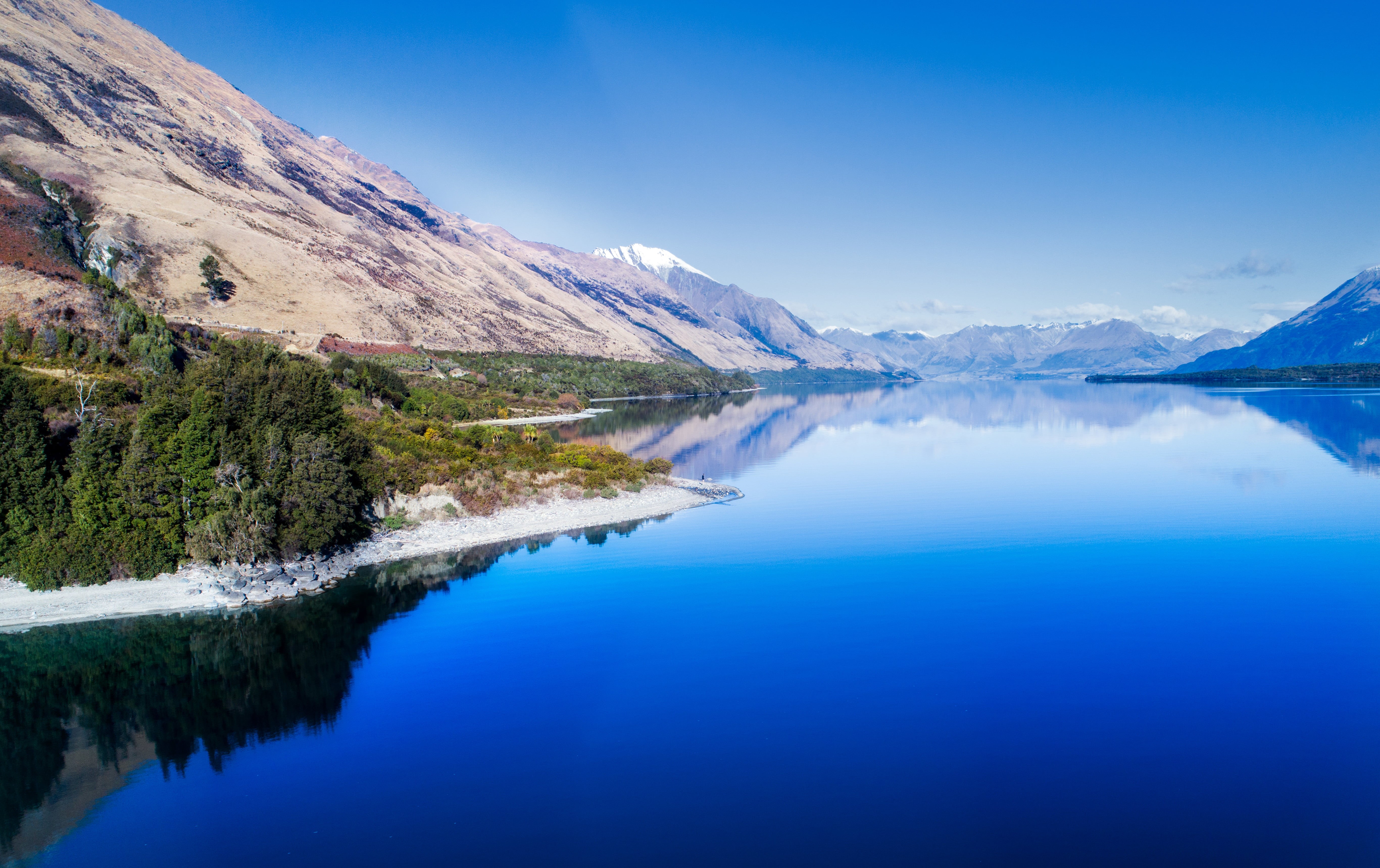 com, Glenorchy  New Zealand, 5K, trees, sky  mountain, building, Queenstown, Tutorial, blue  sky, sea, photo, near, panoramic photo, beach, glenorchy, HD Wallpaper