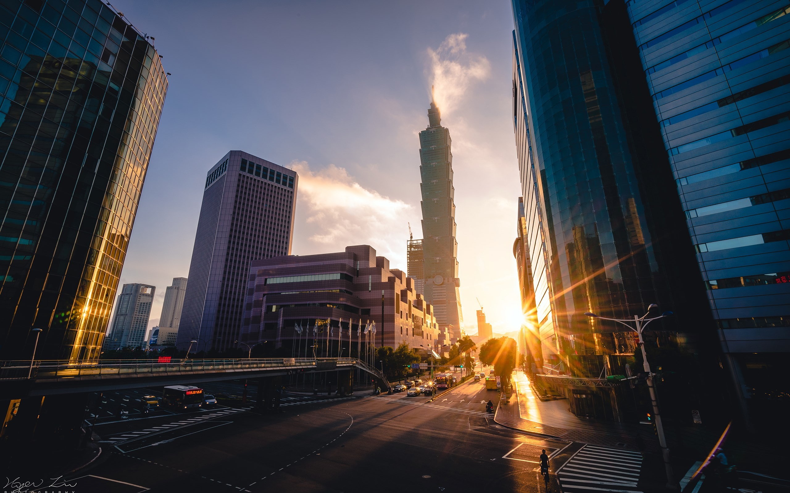 taipei 101, 2K, HD Wallpaper