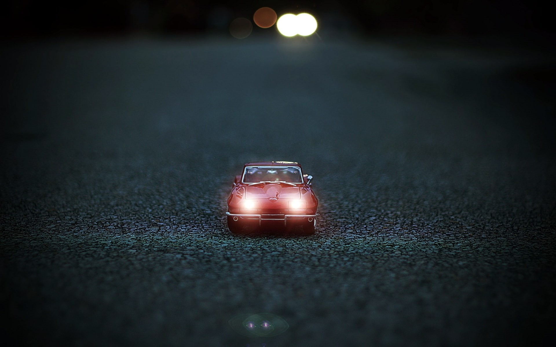 corvette, cars, car, tilt, shift, 1080P, toy, classic, miniature, chevrolet, hd, HD Wallpaper