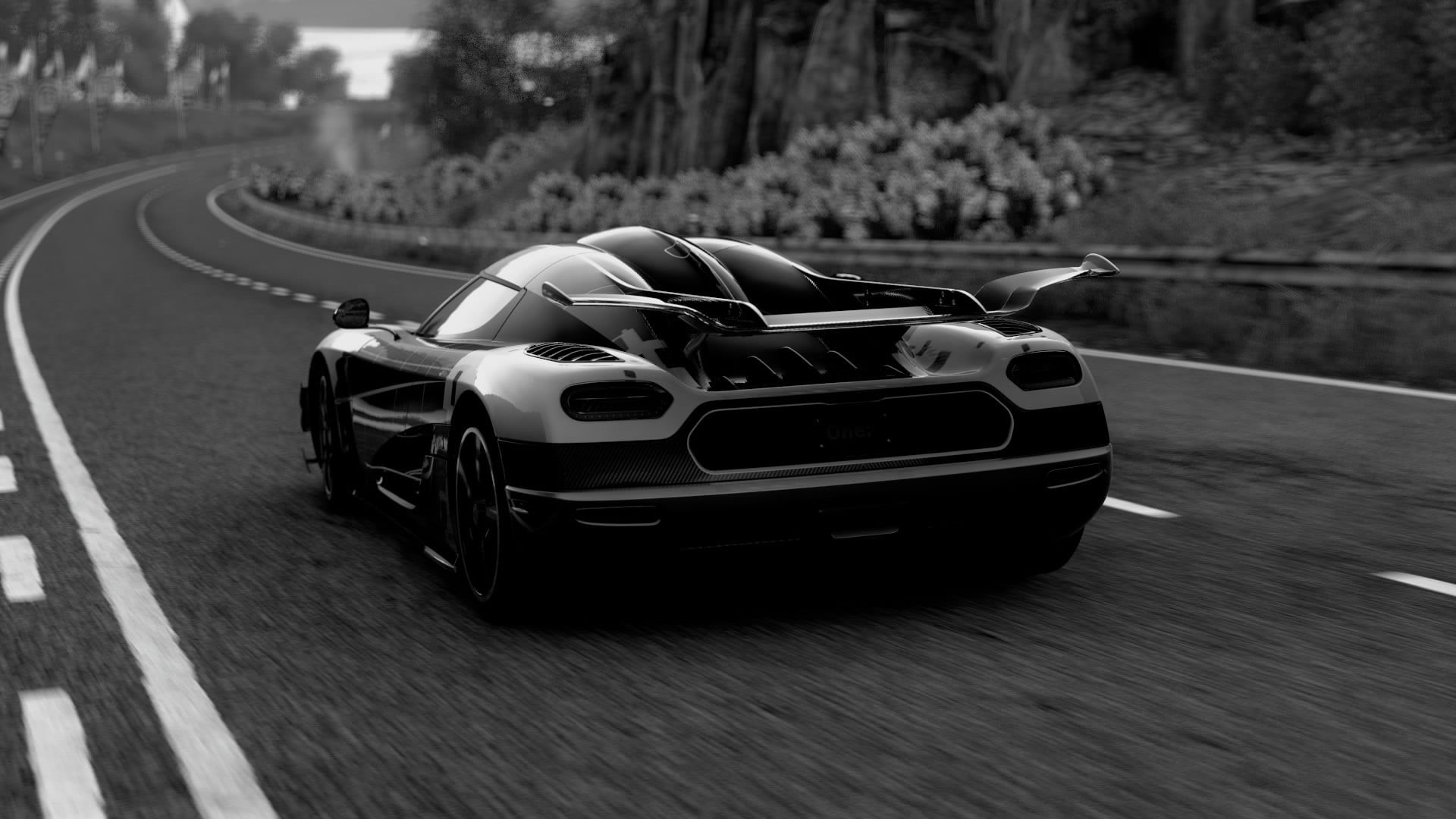 transportation, the way forward, land vehicle, motor vehicle, focus on foreground, car, black, street, outdoors, no people, travel, road, die, 1080P, selective focus, HD Wallpaper