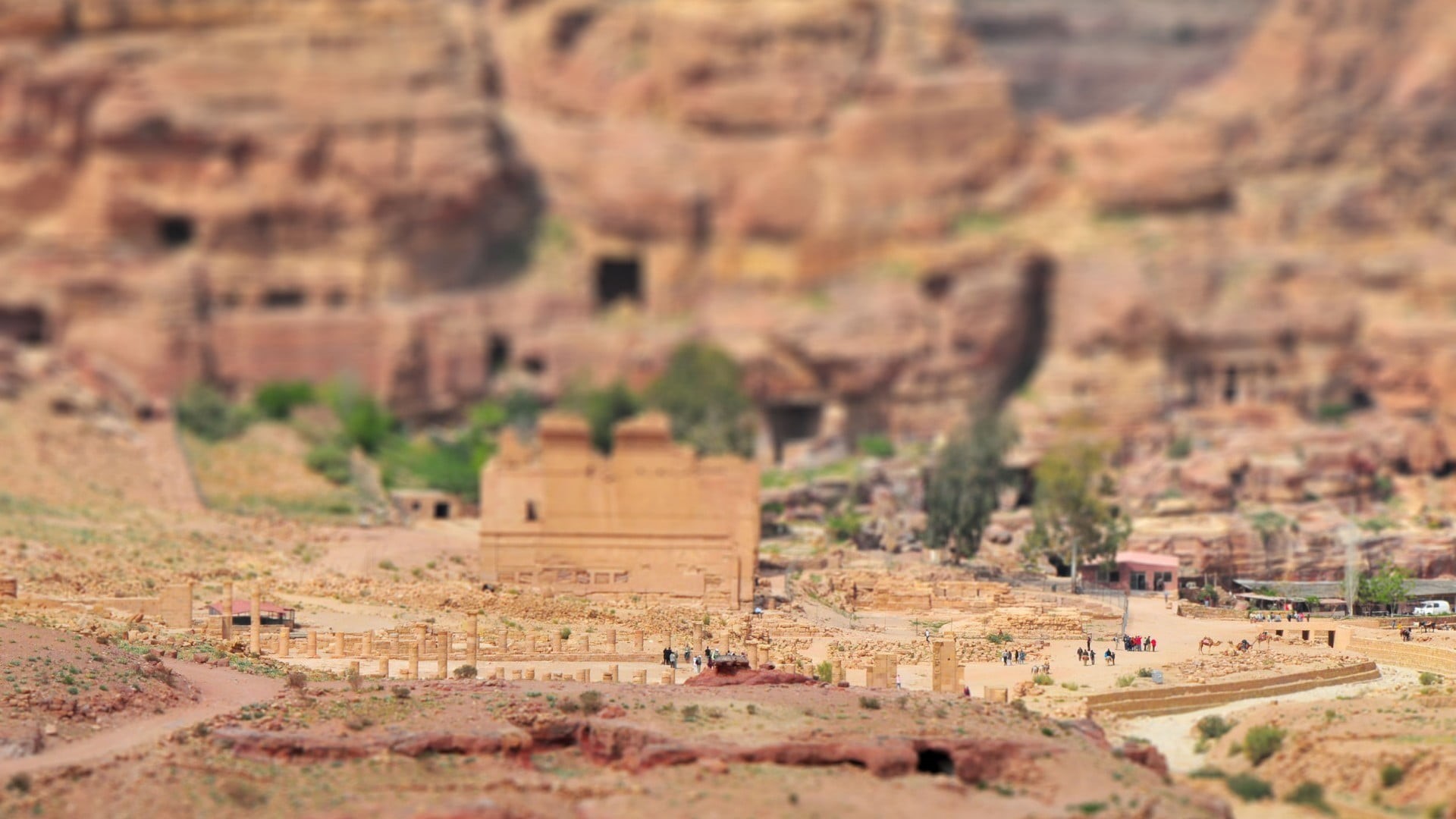 nature, valley, old, eroded, landscape, red, photo, miniature, brown, landmark, mountain, environment, archaeology, no people, sandstone, famous Place, HD Wallpaper