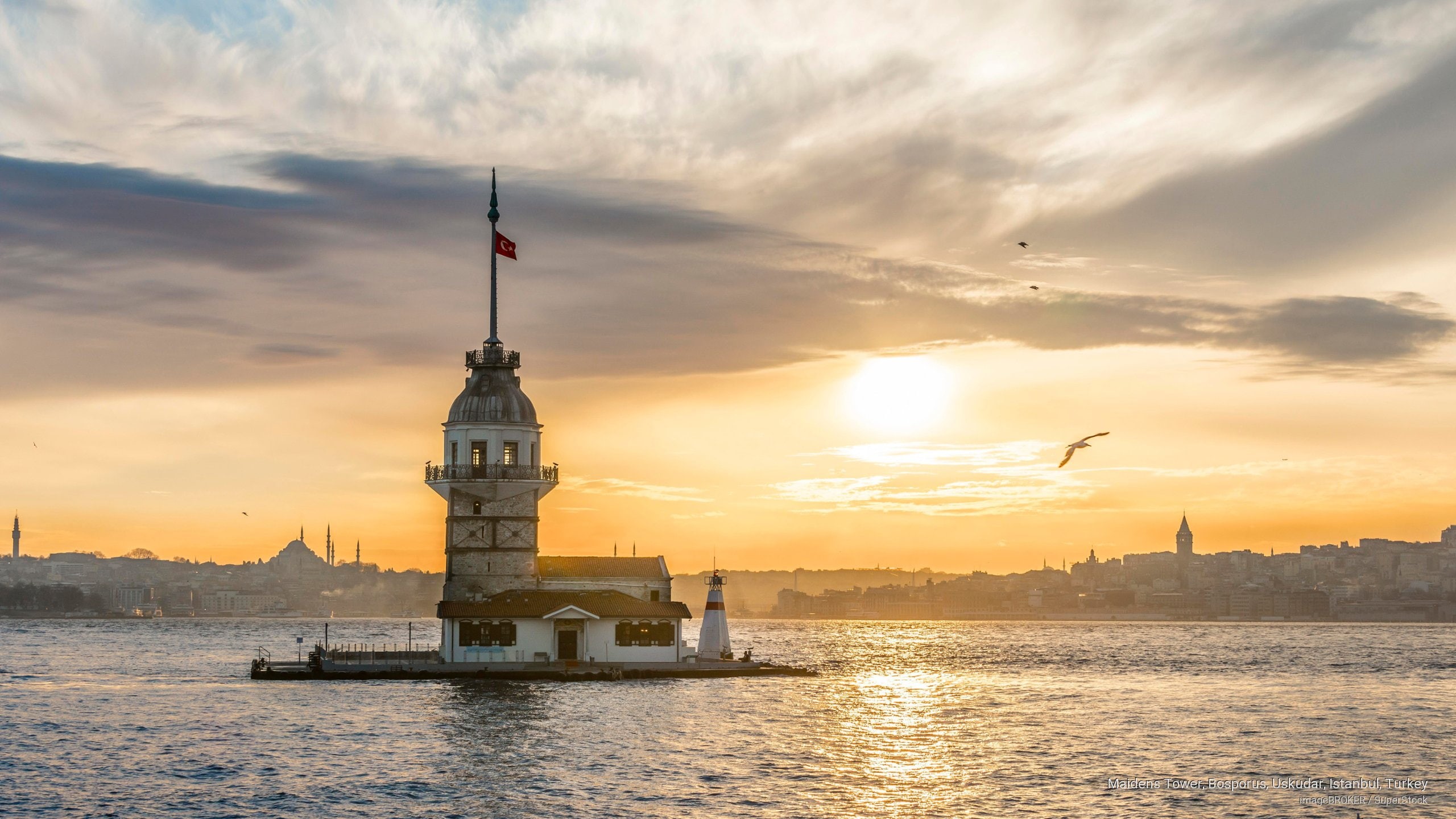 tower, Architecture, bosporus, maidens, istanbul, uskudar, 2K, turkey, HD Wallpaper