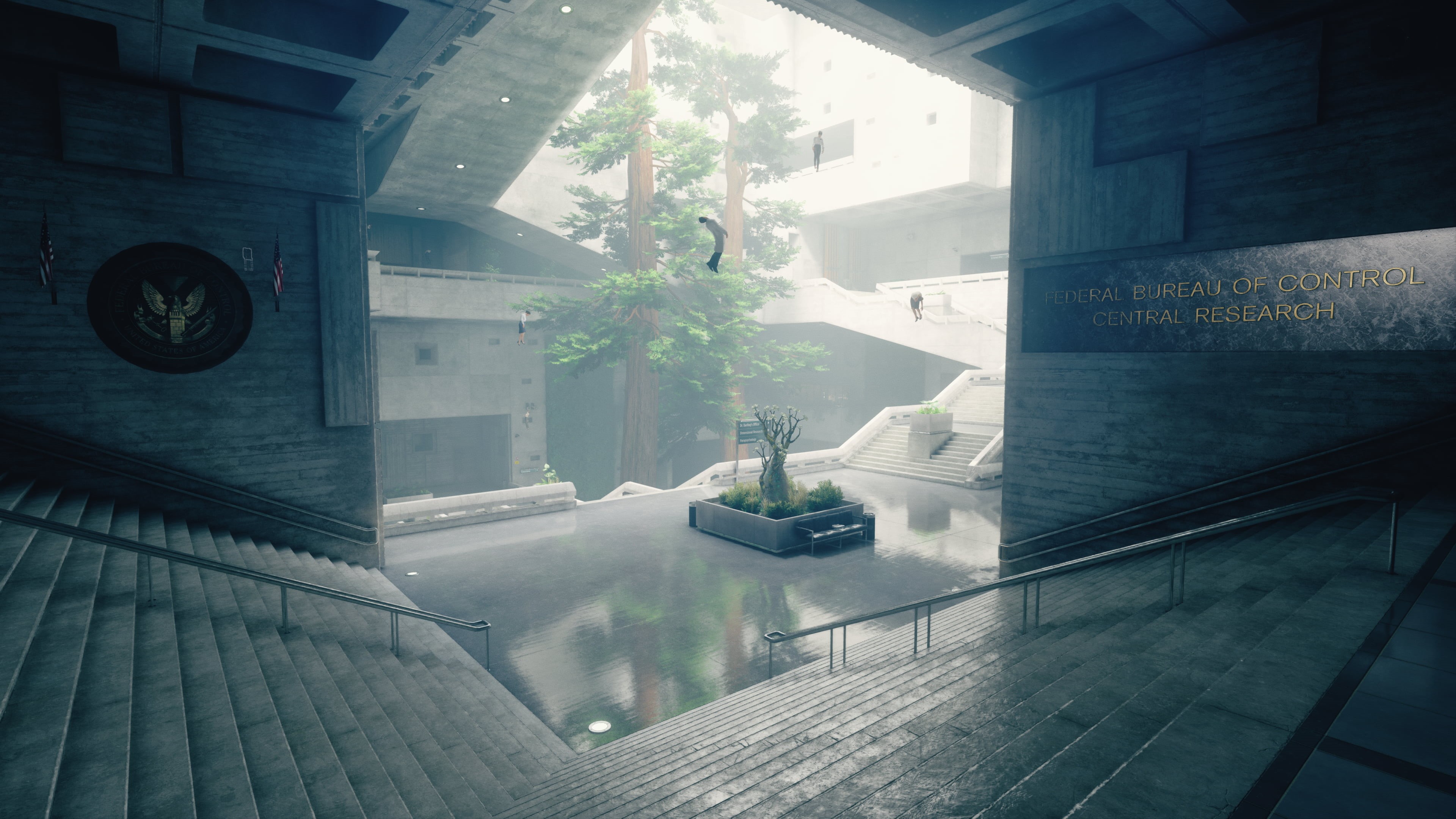 Control, 4K, architecture, Remedy Games, HD Wallpaper
