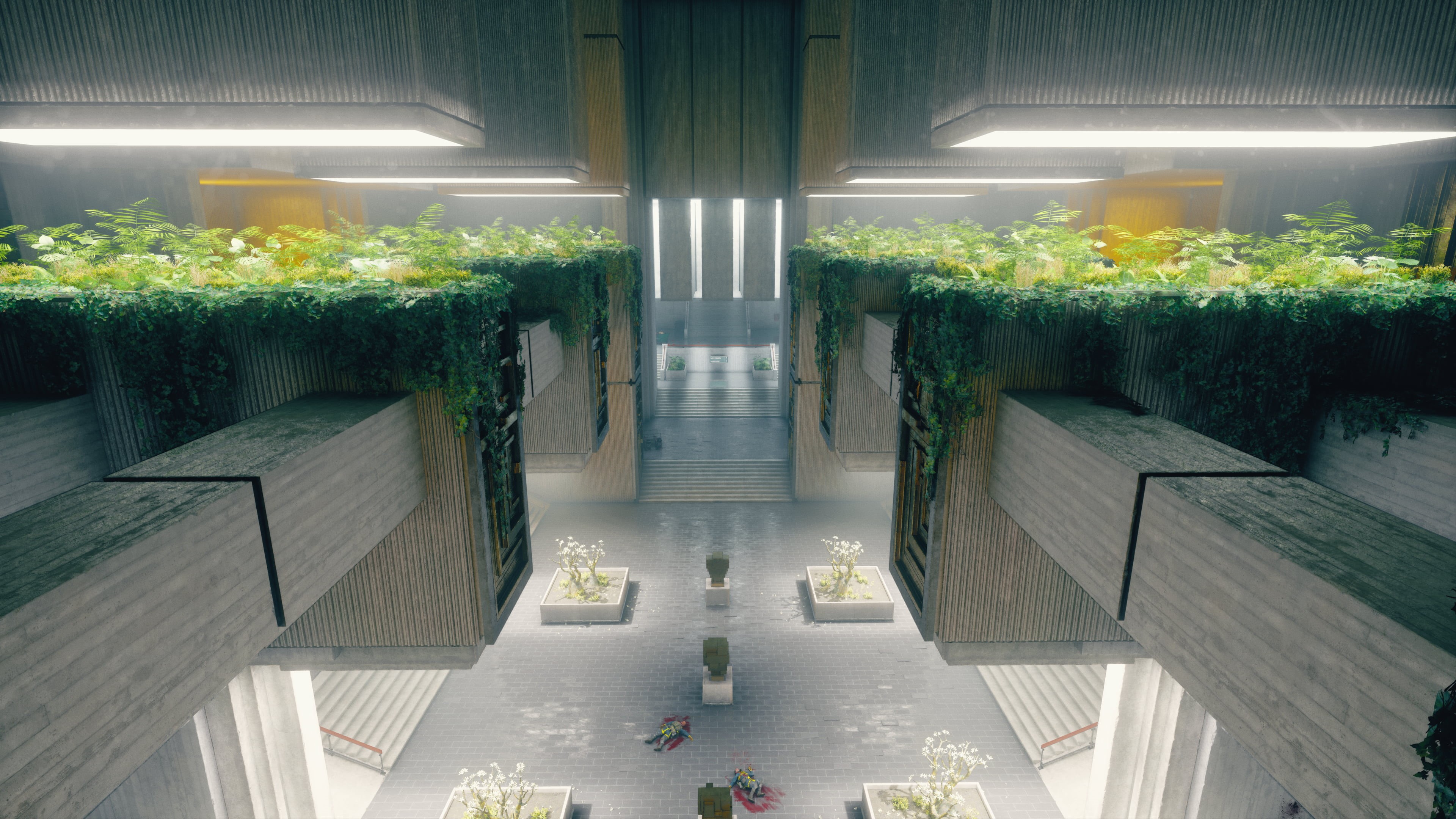 Remedy Games, architecture, 4K, Control, HD Wallpaper