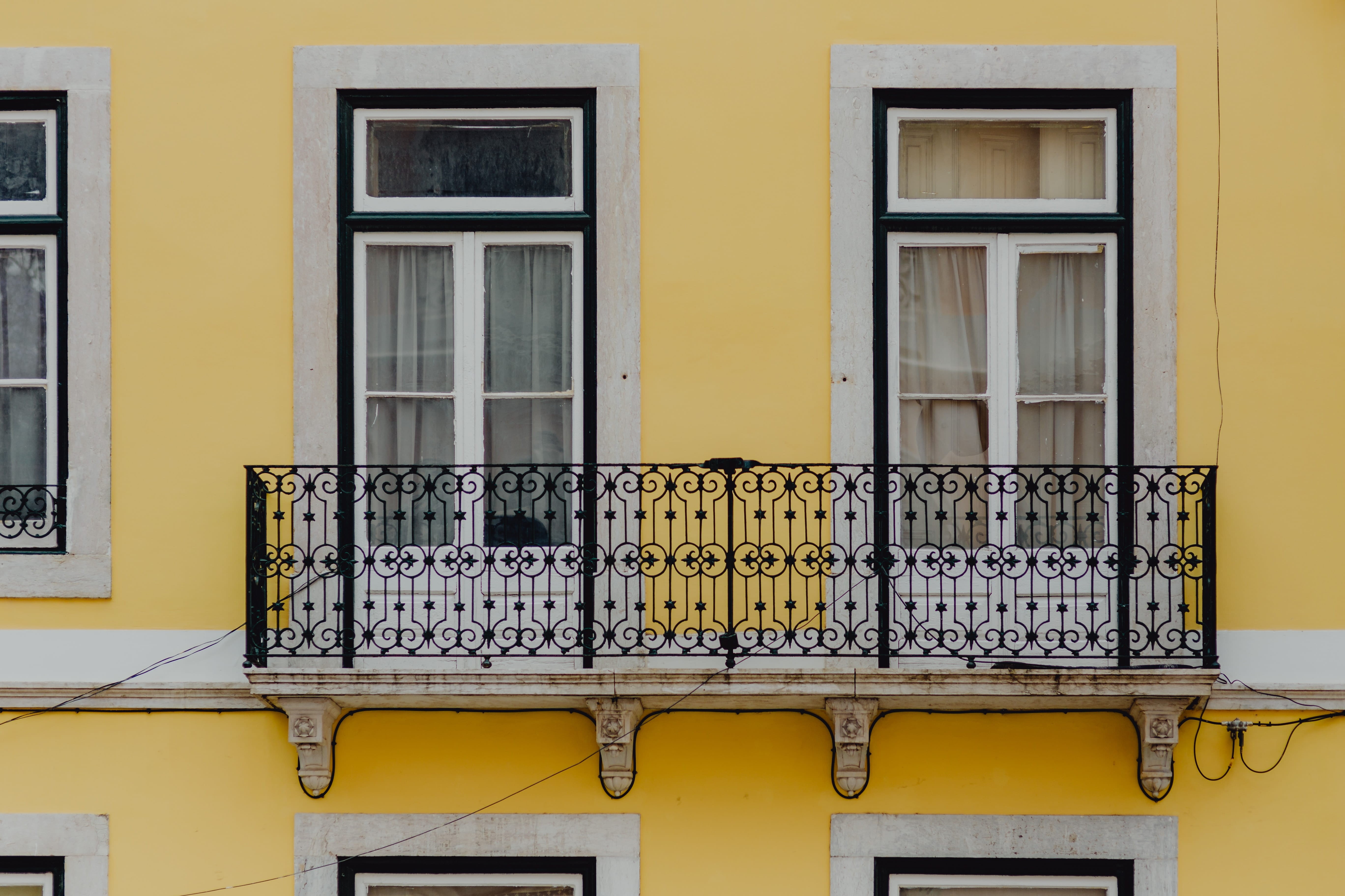 Europe, colorful, lisbon, cityscape, text, large group of objects, town, door, 5K, side by side, window, portugal, lisboa, wall - building feature, buildings, HD Wallpaper