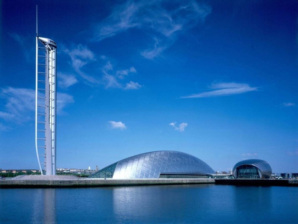 hd, 480P, modern, scotland, glasgow, art, tower, architecture, HD Wallpaper