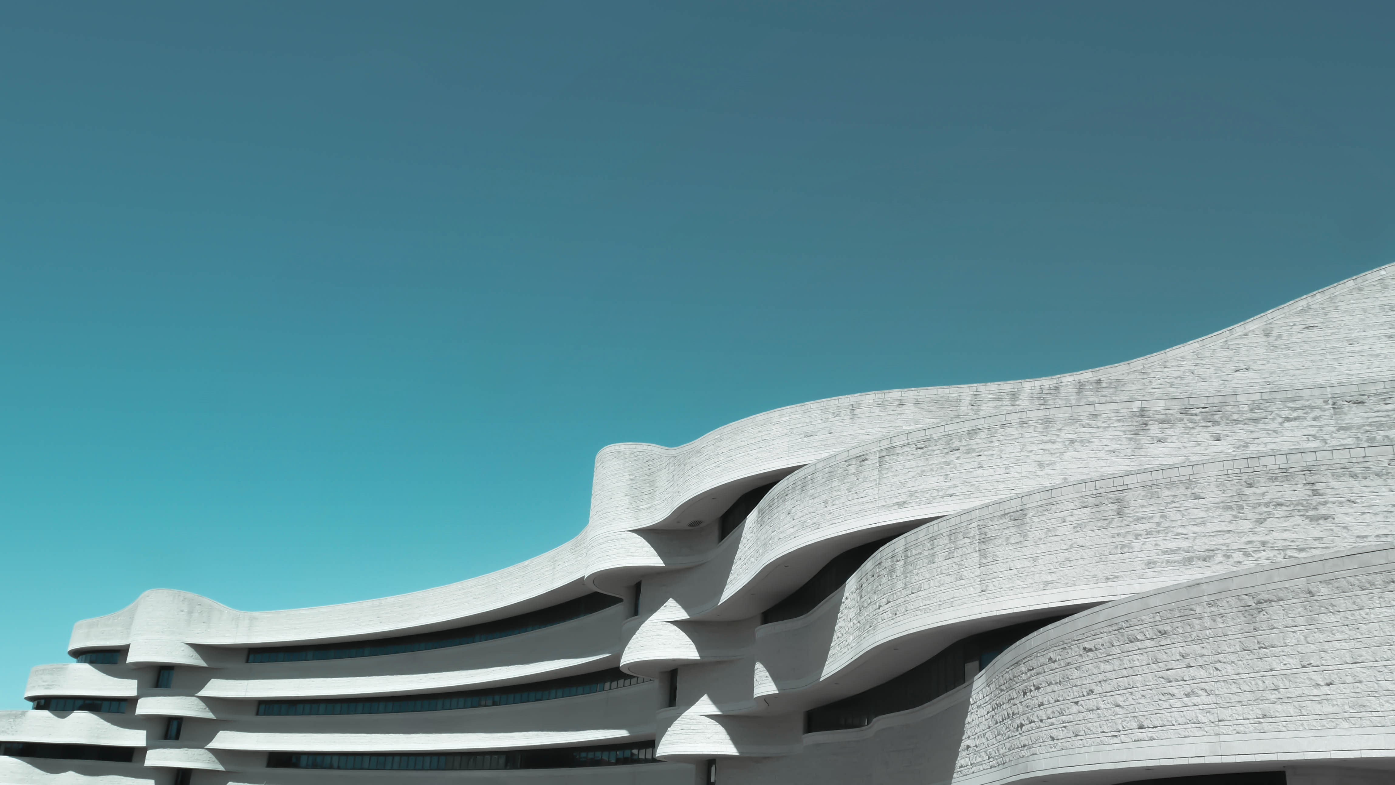 Building, Minimal, 4K, 4K, Architecture, HD Wallpaper
