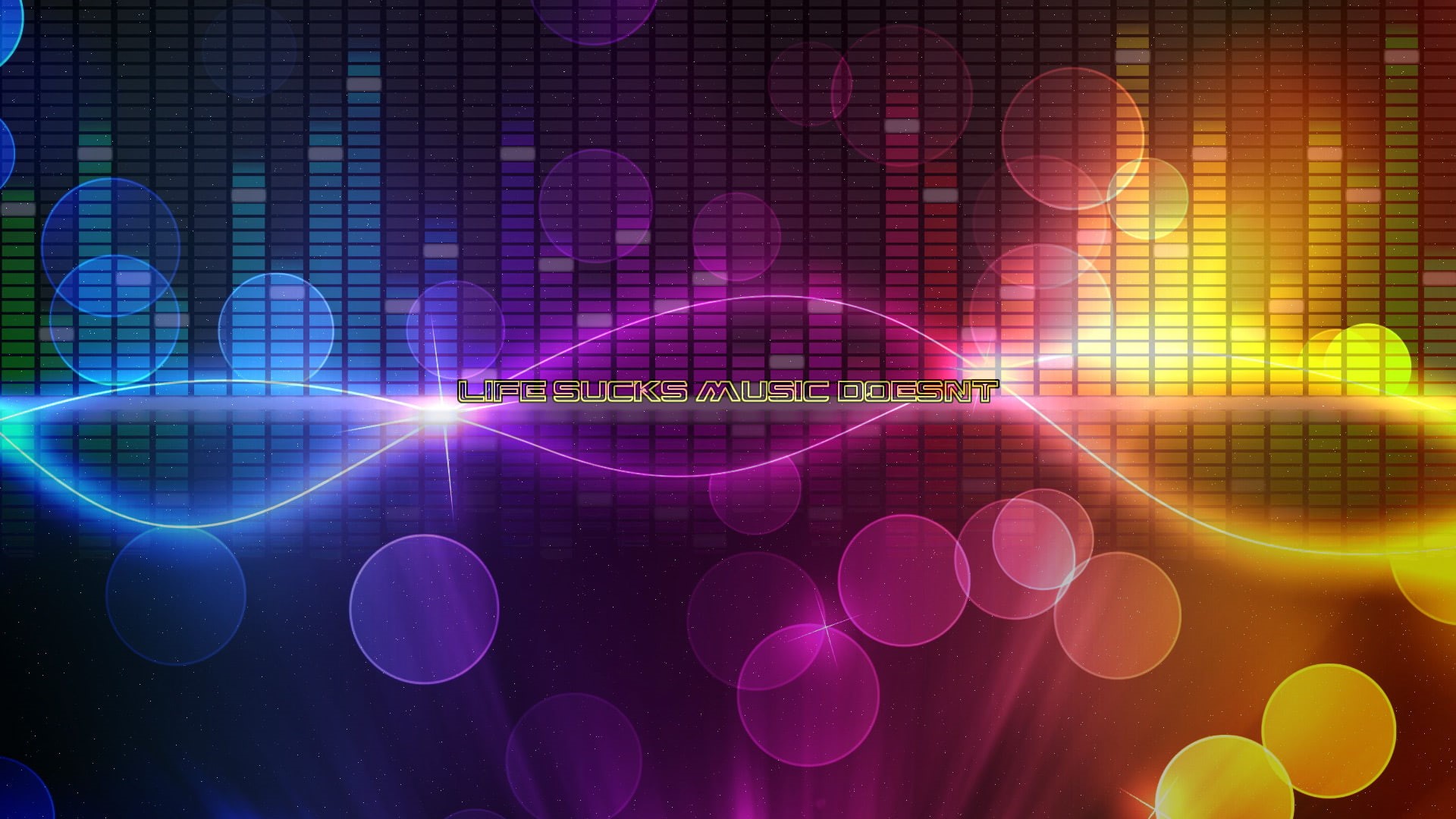 life, digital/artwork, colorful, music, 1080P, hd, HD Wallpaper