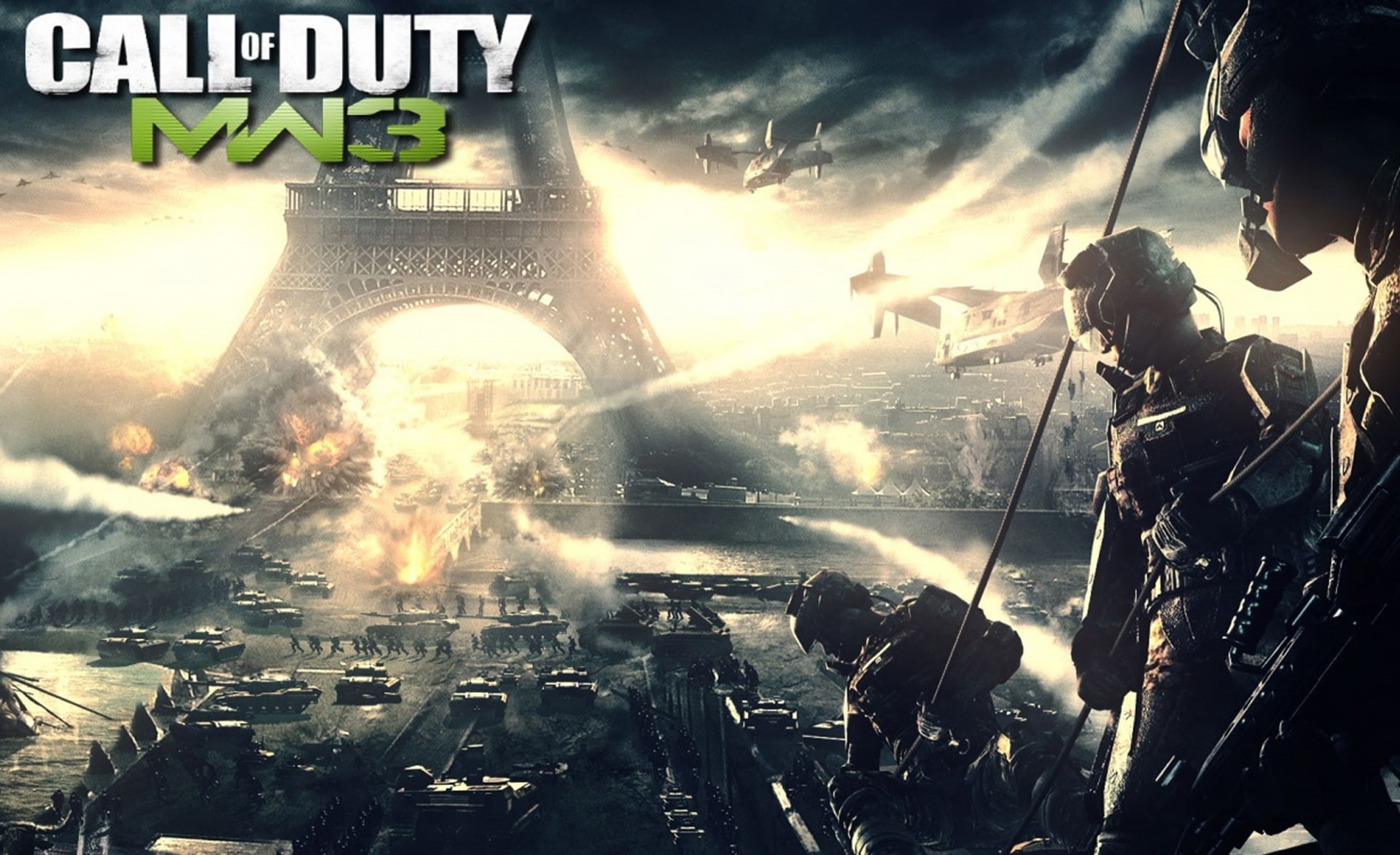 video game, transportation, building exterior, 1080P, durty, communication, call, sky, text, Games, cod mw3, cod modern warfare 3, travel destinations, HD Wallpaper
