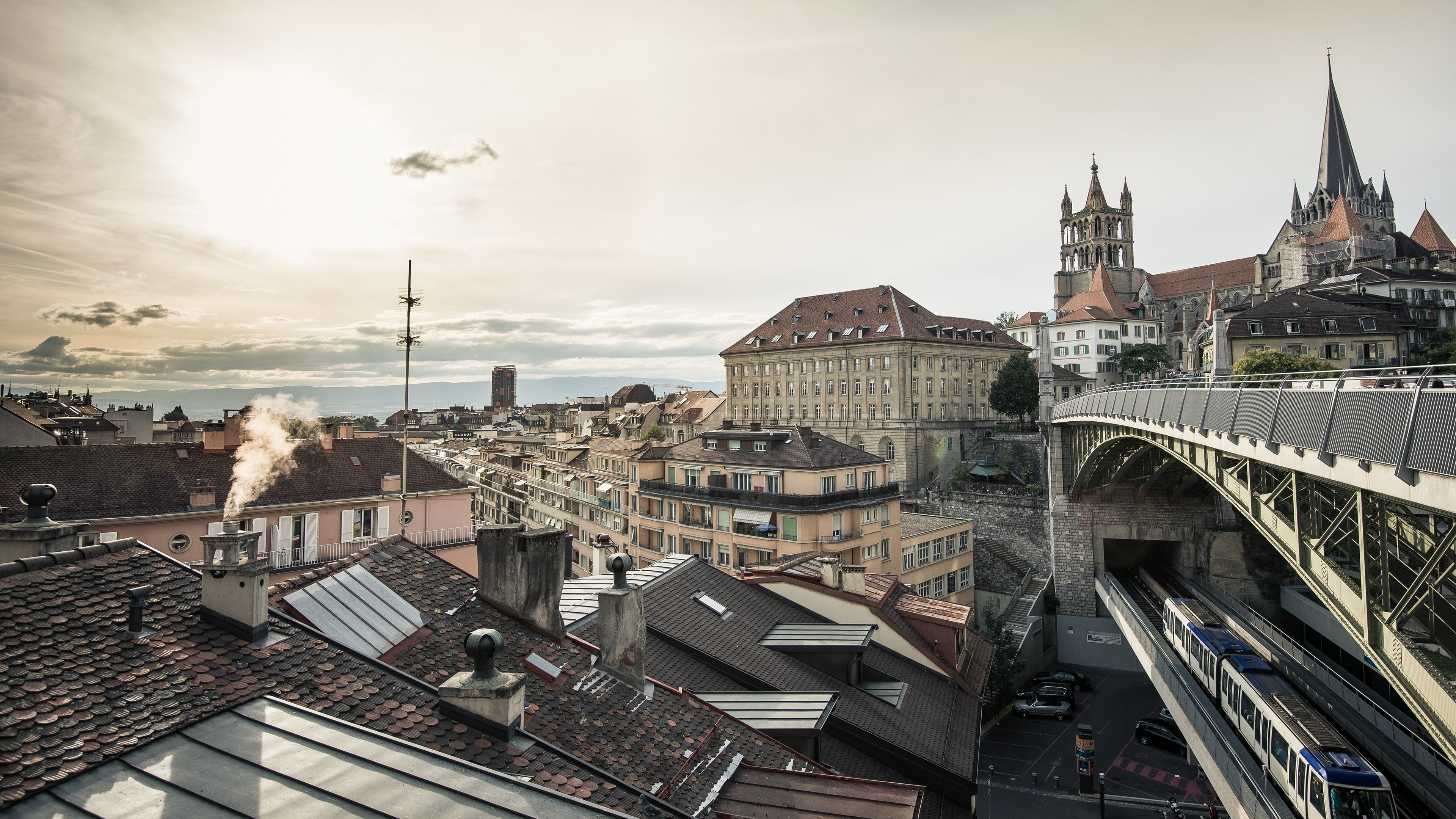 czech Republic, street, building, europe, capital Cities, river, cloud - sky, sky, crowded, history, crowd, tourism, tourist, scenics, tower, high angle view, HD Wallpaper