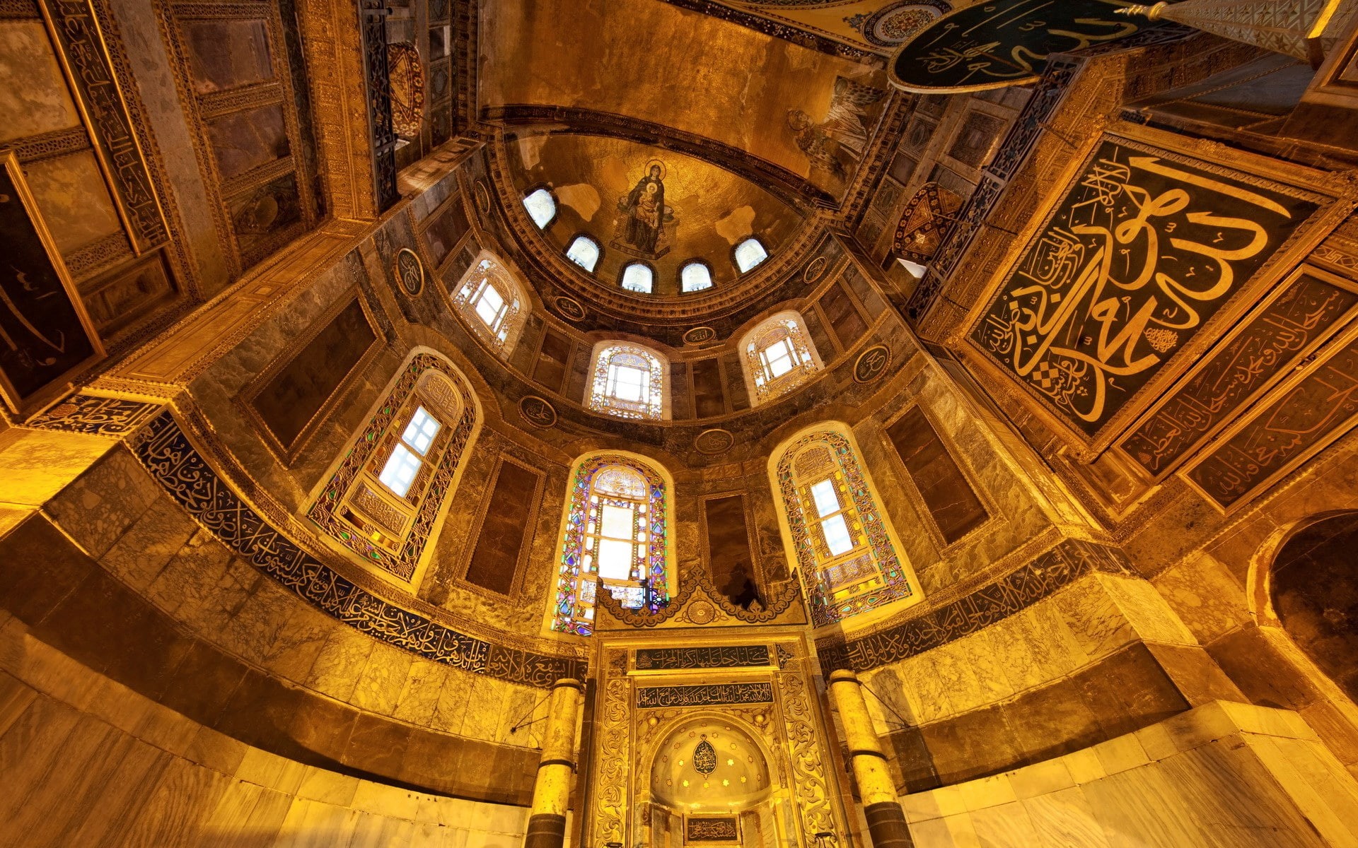 hagia sophia, 1080P, HD Wallpaper