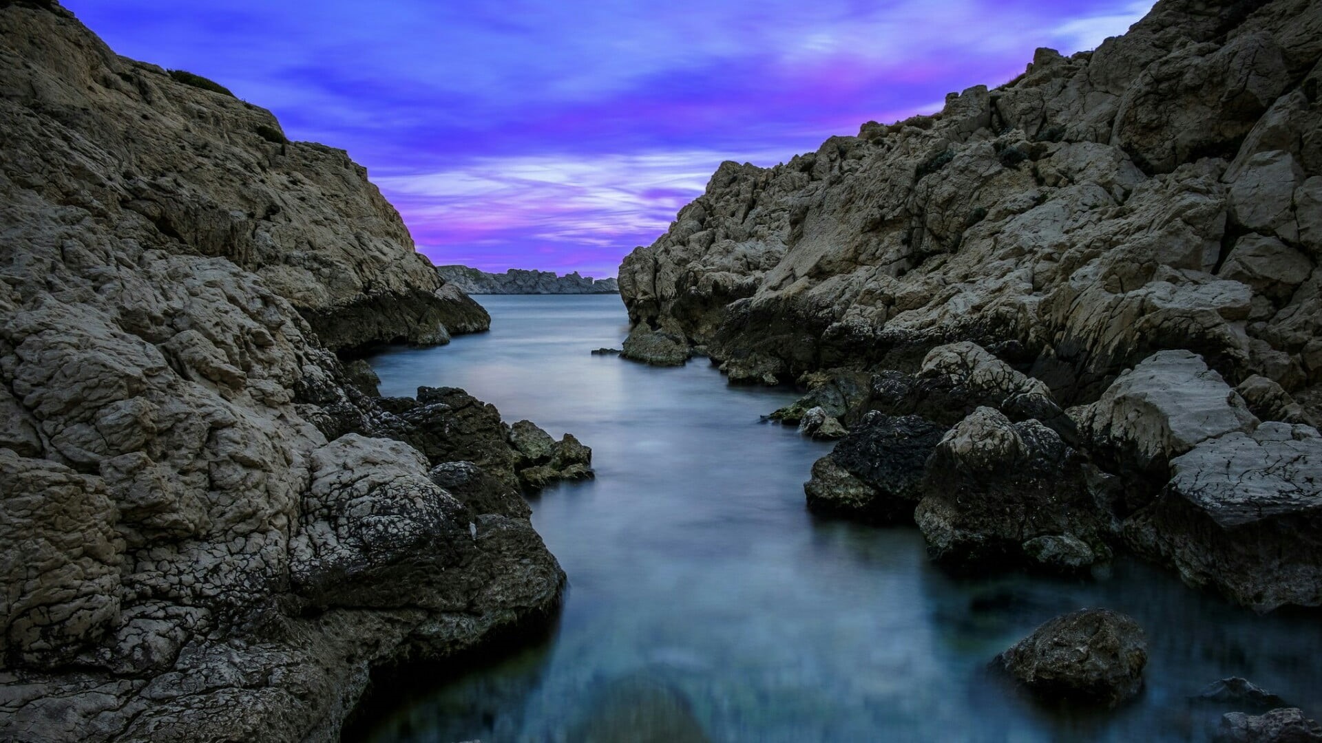 cloud - sky, formation, terrain, geology, sea, outdoors, shore, rock - object, cliff, body of water, solid, beauty in nature, tranquility, rock, coast, HD Wallpaper