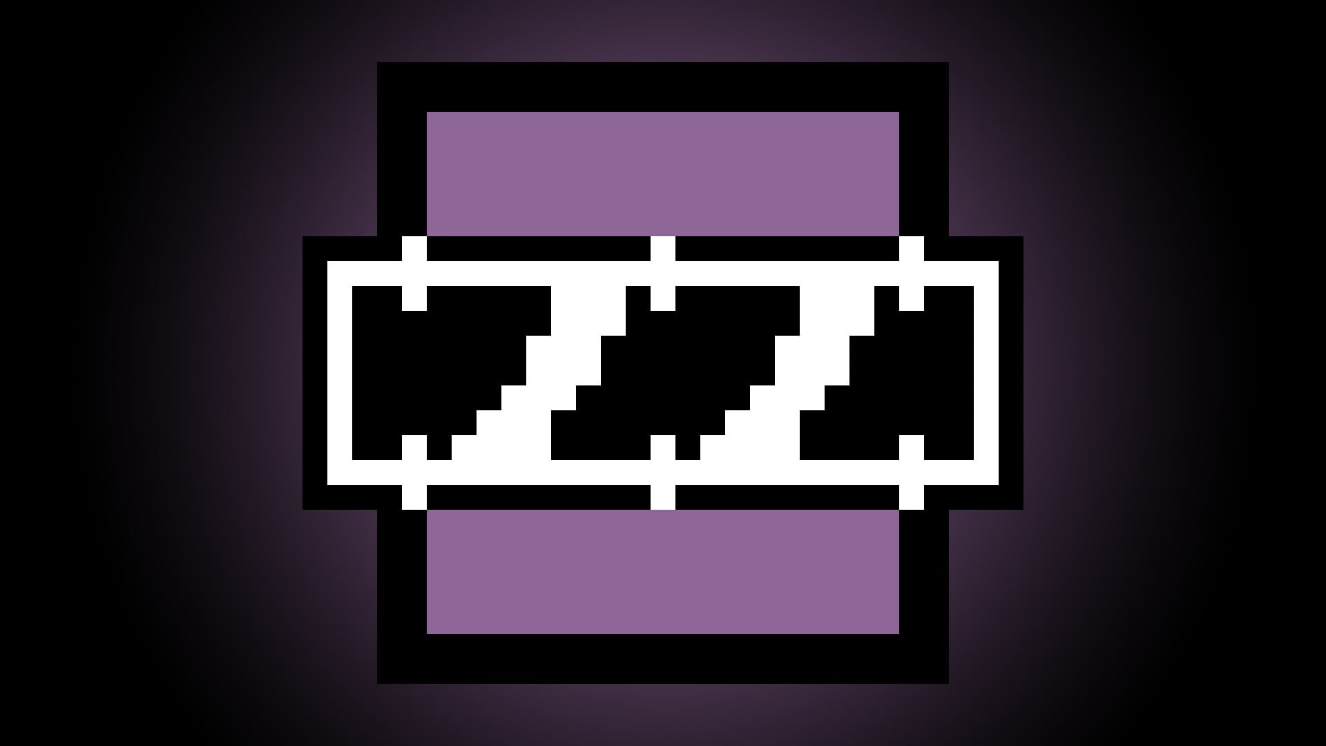 black background, flat screen, technology, minimalism, purple, computer, pixel art, black color, computer monitor, communication, indoors, Rainbow Six: Siege, HD Wallpaper
