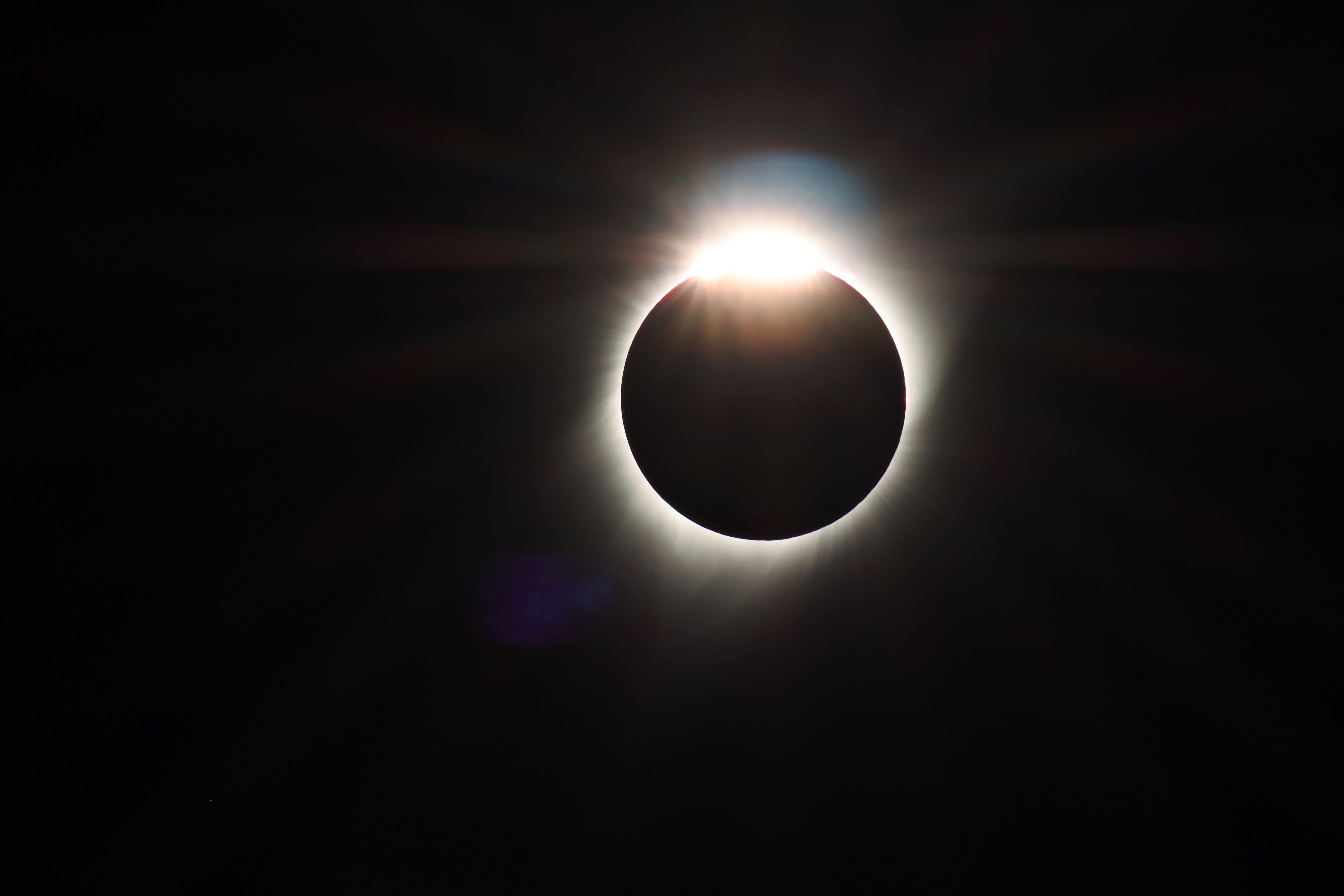 eclipse, bright, moran, natural phenomenon, science, togwotee mountain lodge, outdoors, circle, nature, sky, star - space, no people, space, sphere, single object, HD Wallpaper