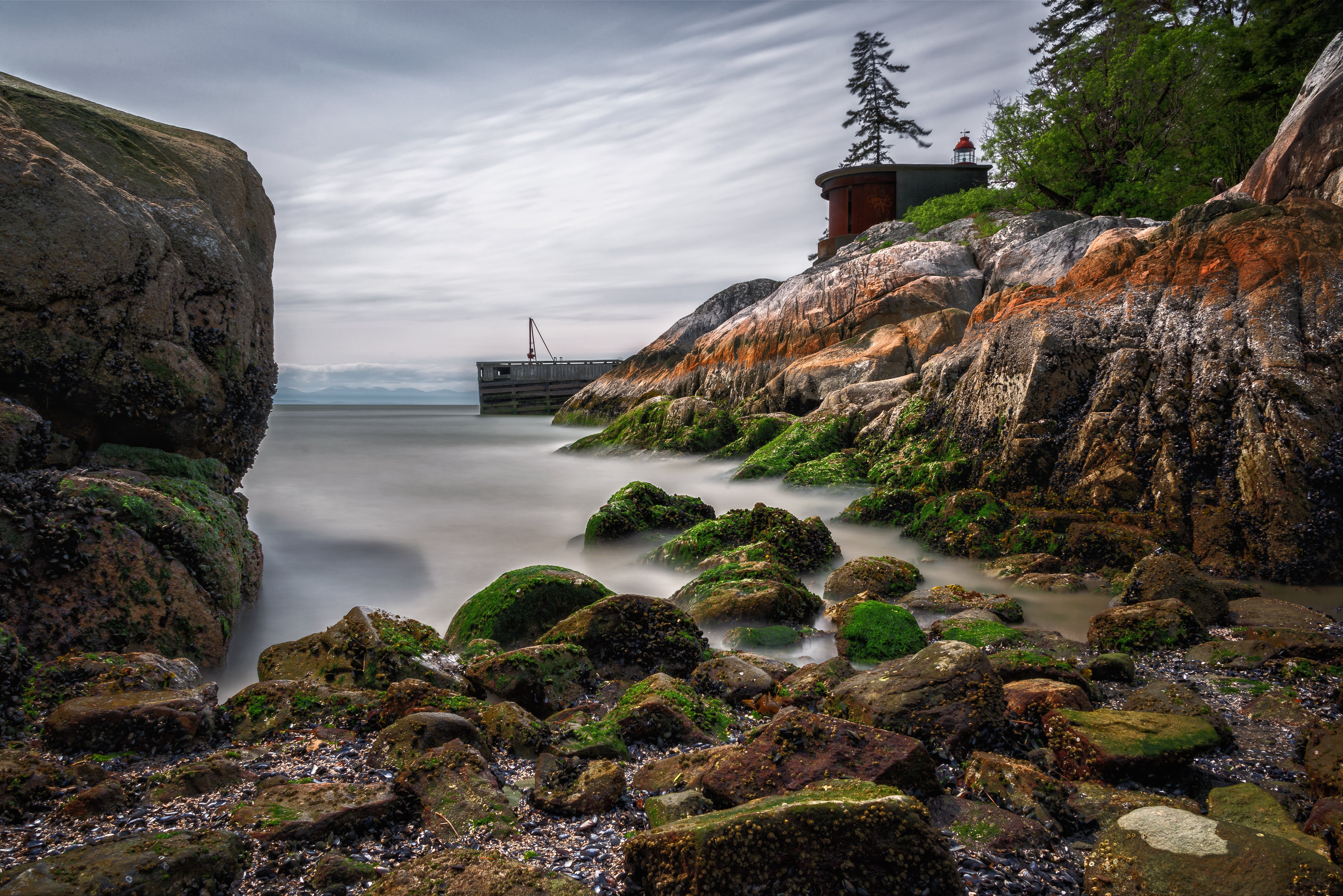 lat, Waterscape, Tourist Attraction, 市, geo, КАНАДА, green, Singh Ray, Vancouver Canada, 5K, City, ง, Lane, North America, YVR, Pacific Northwest, Point Atkinson, HD Wallpaper