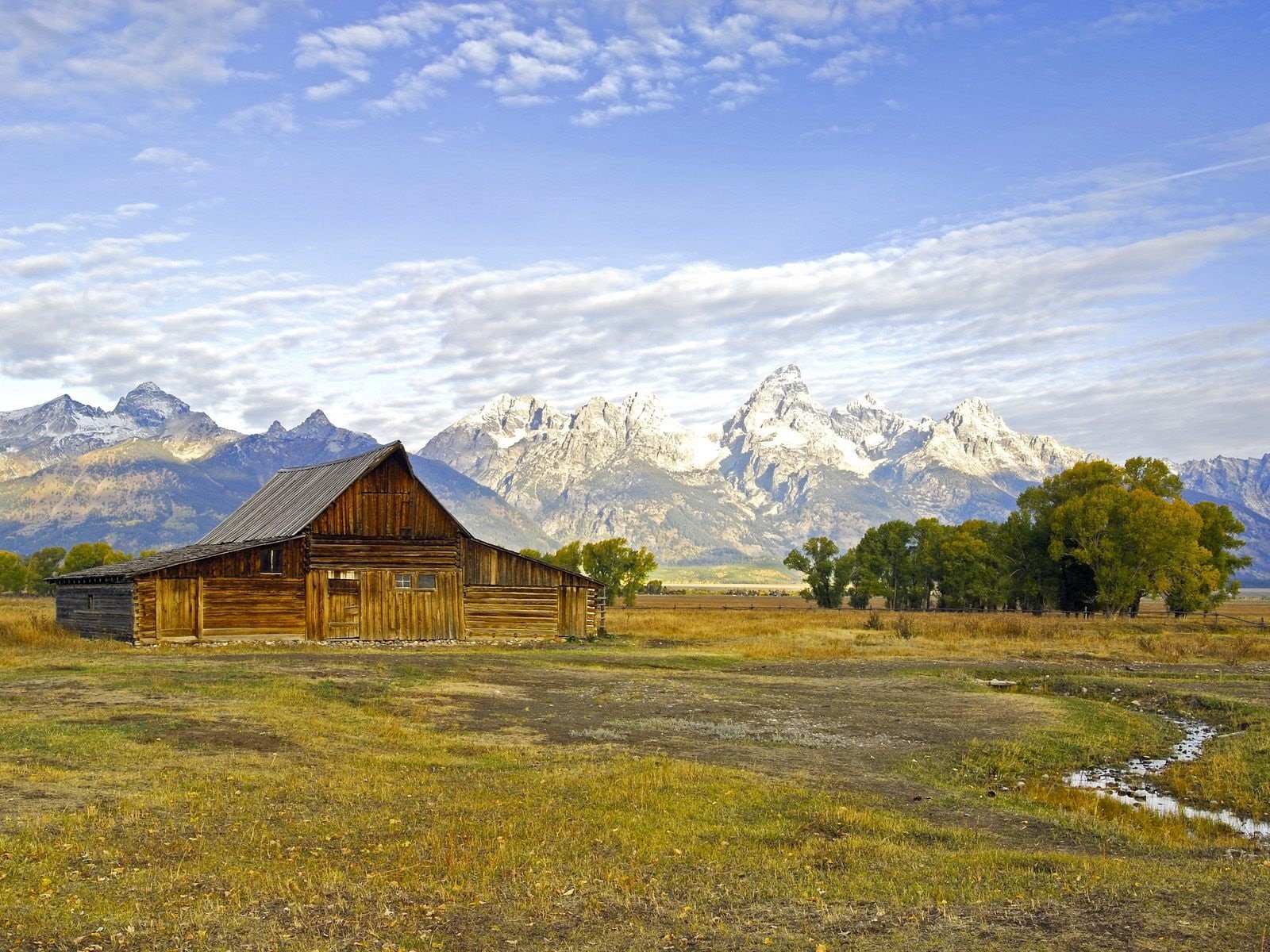grass, plant, sky, hut, mountain Peak, wooden, european Alps, summer, grand Teton National Park, dolomites, wyoming, environment, tree, no People, brown, HD Wallpaper