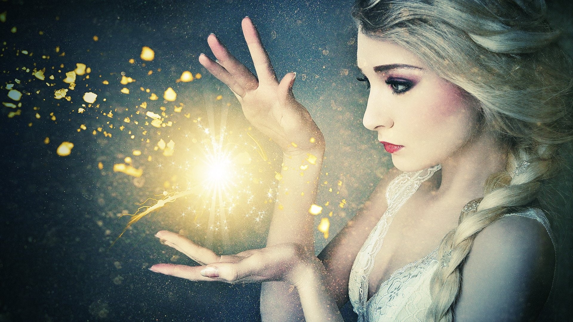 http sunkilla fr.deviantart, blonde, 1080P, frozen, phantasy, HD Wallpaper