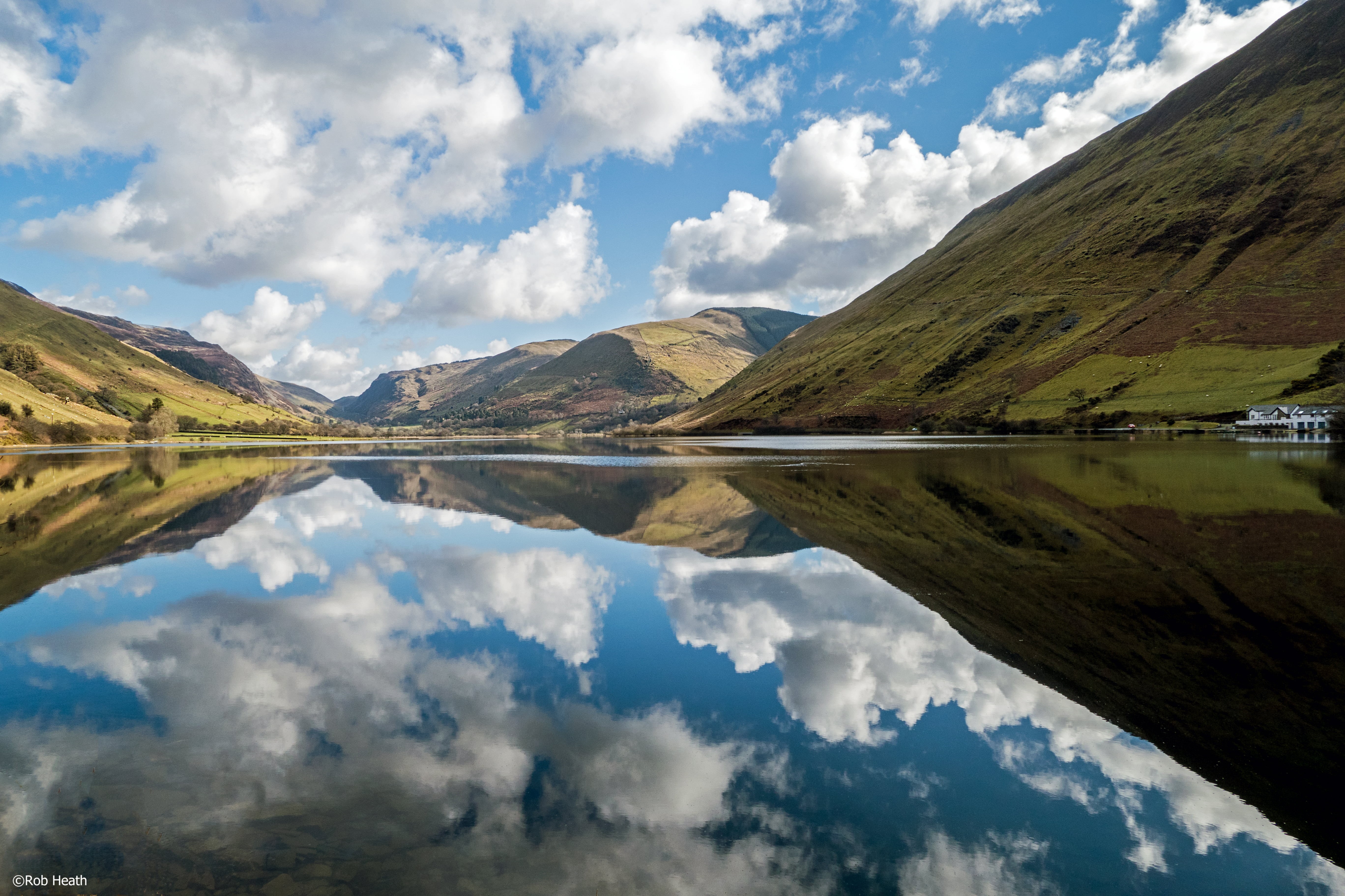 landscape, Tal-y-Llyn, ridge, UK, National Parks, sky, mountain, summit, nature, Snowdonia, lake, summer, green Color, water, beauty In Nature, beside, HD Wallpaper