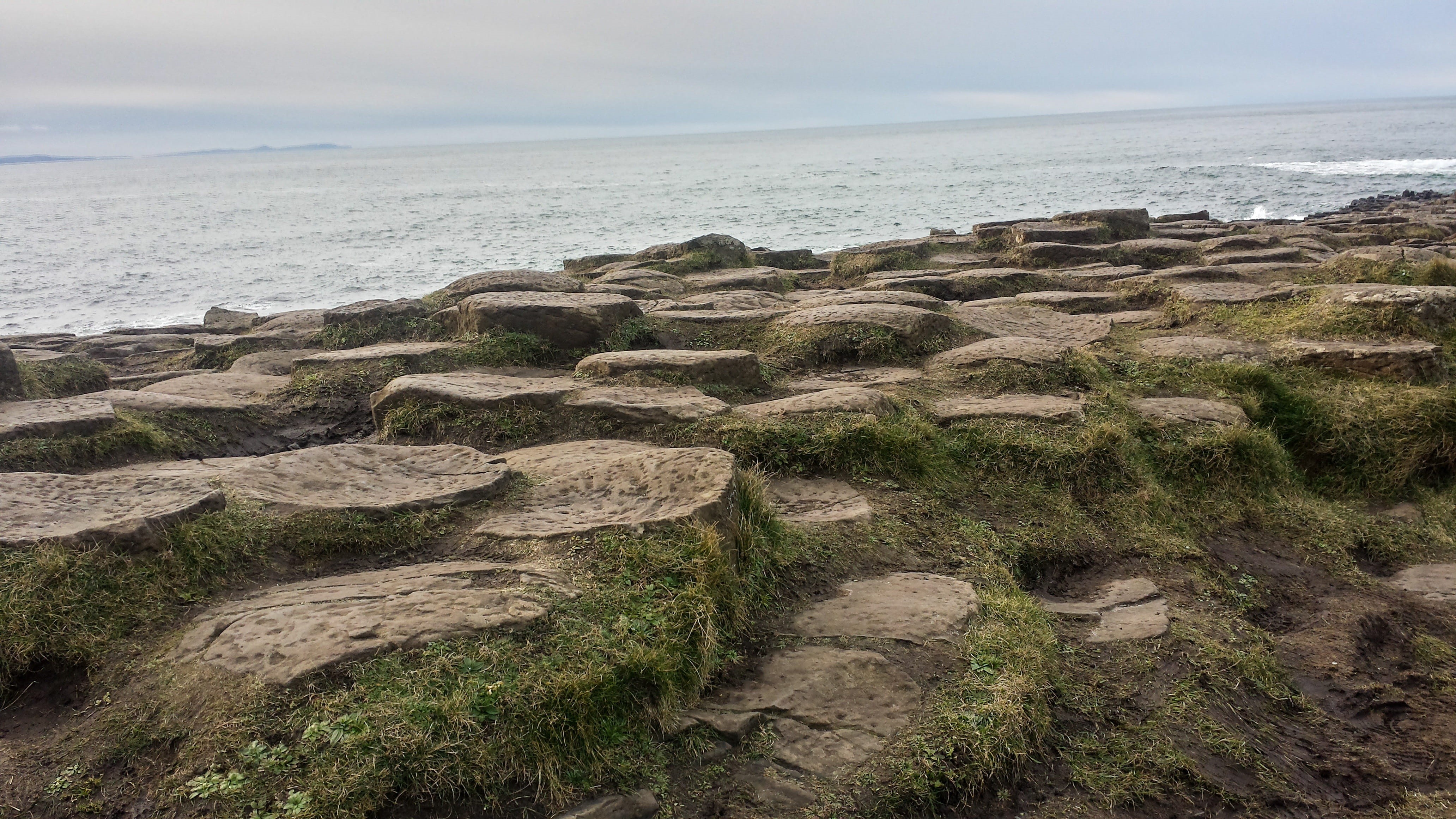 wonderful, outdoors, adventure, plant, infinity, clouds, travel, trail, tourist destination, giants causeway, horizon, mountain, tranquil scene, solid, HD Wallpaper