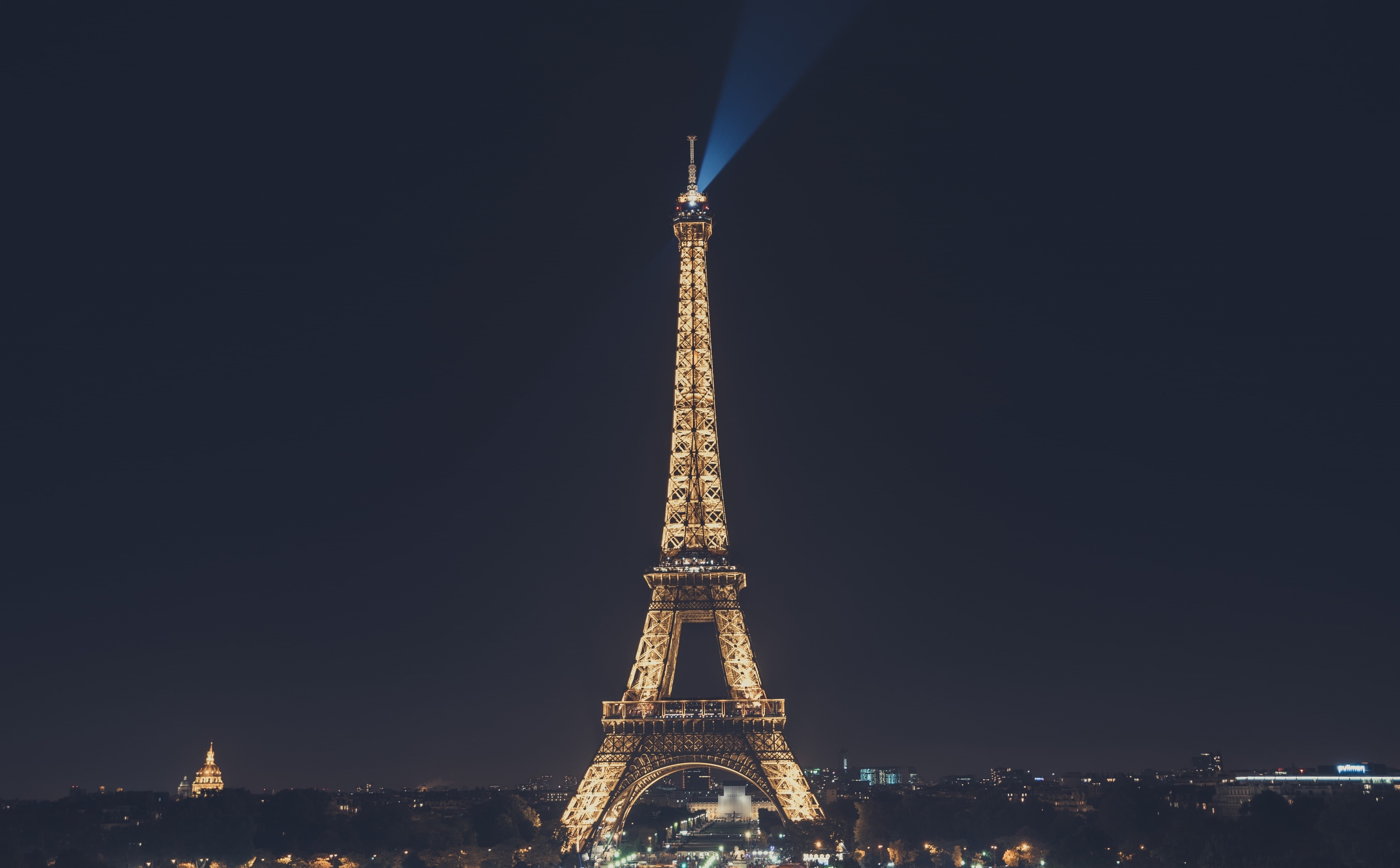 the past, no people, touristspot, iron - metal, Tower, Night, landmark, Skyline, built structure, touristdestination, Building, tourism, 5K, travel destinations, HD Wallpaper