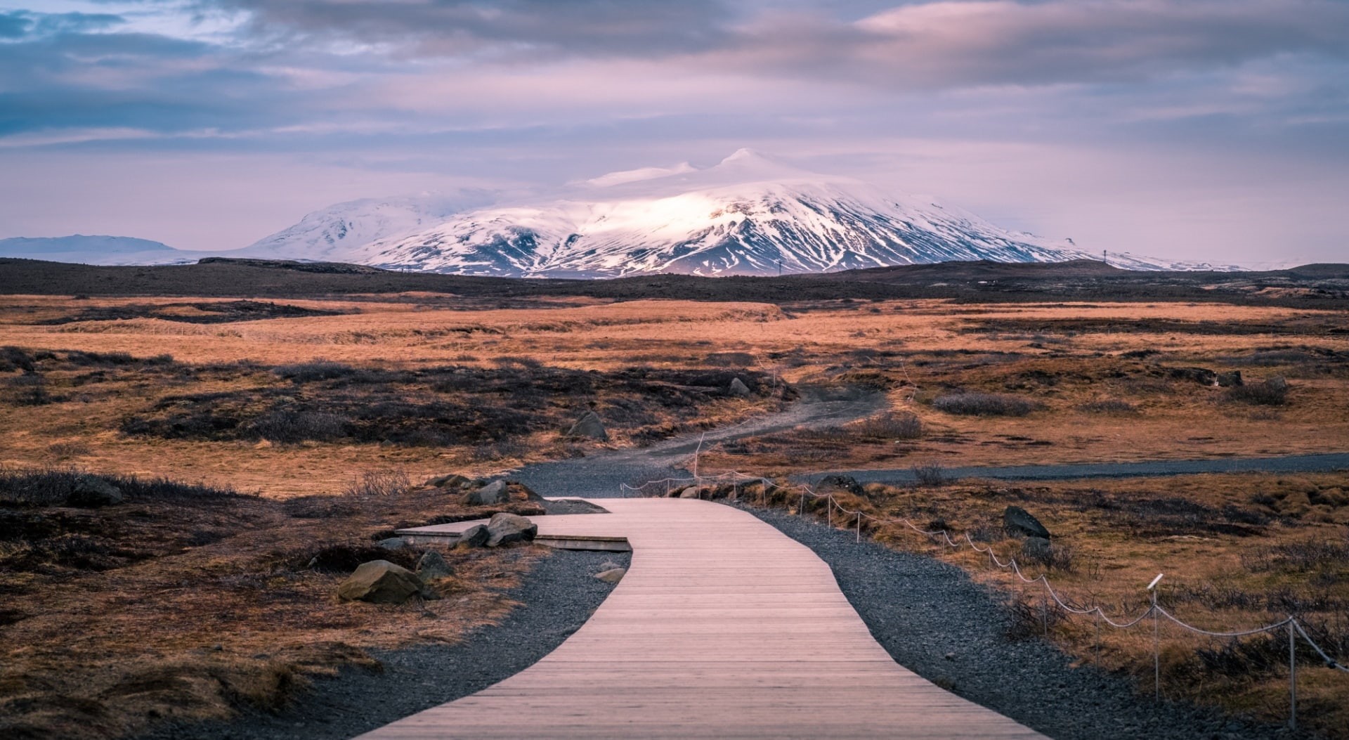 winter, Landscape, scenics - nature, tourism, Glacier, Nature, Travel, no people, Outdoor, Path, Iceland, Mountain, direction, stratovolcano, sky, cloud - sky, HD Wallpaper